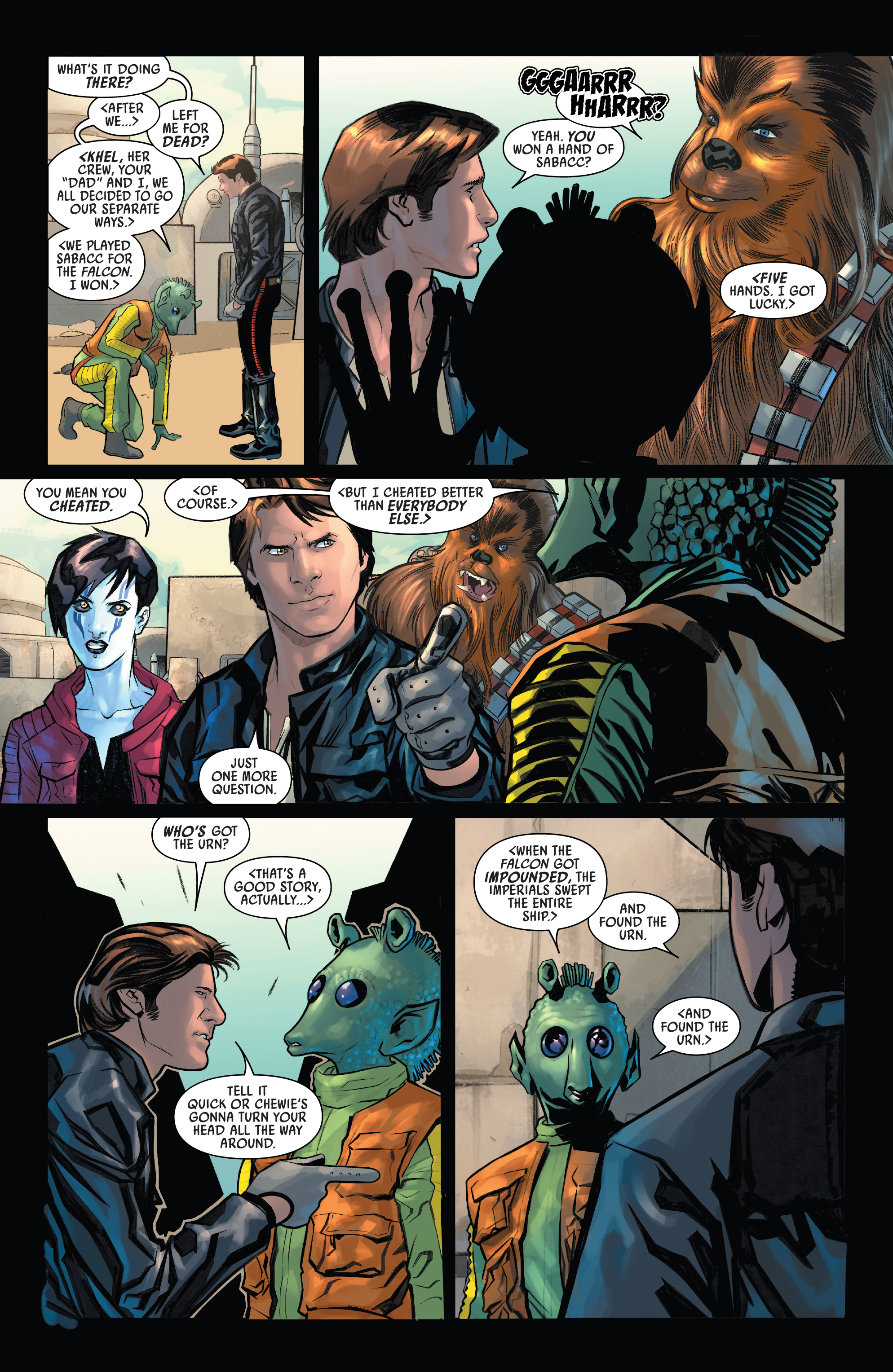 Read online Star Wars: Han Solo & Chewbacca comic -  Issue #8 - 4