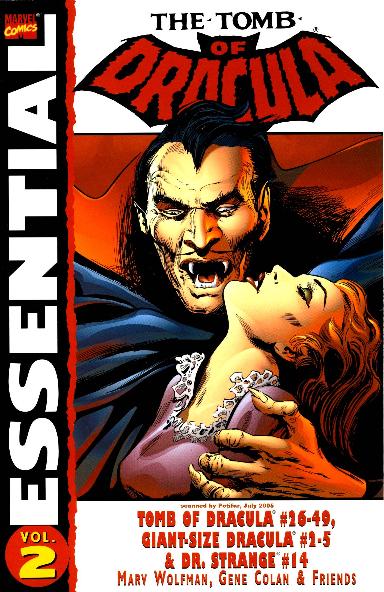 Read online Essential The Tomb of Dracula comic -  Issue # TPB 2 (Part 1) - 1