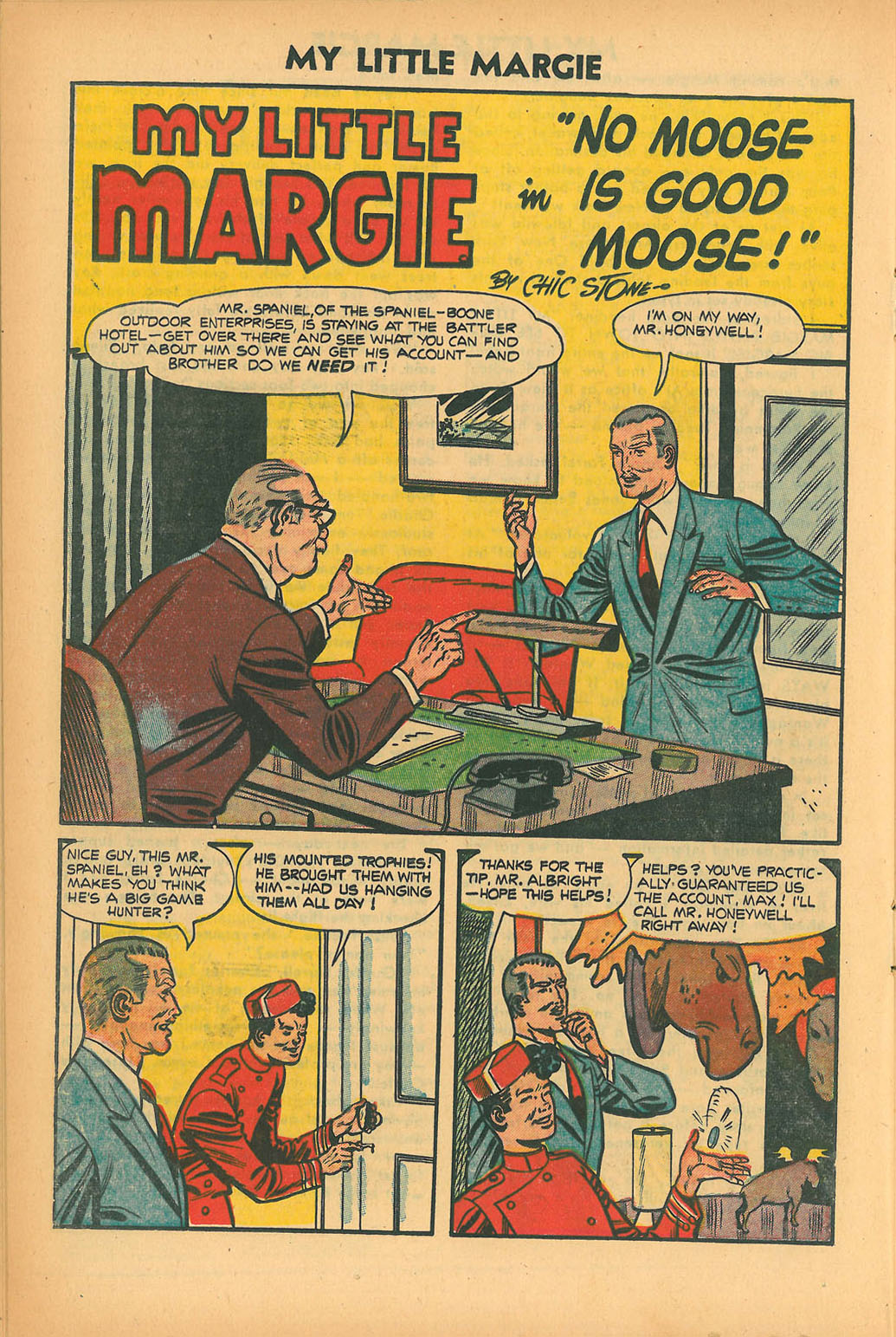 Read online My Little Margie (1954) comic -  Issue #6 - 20