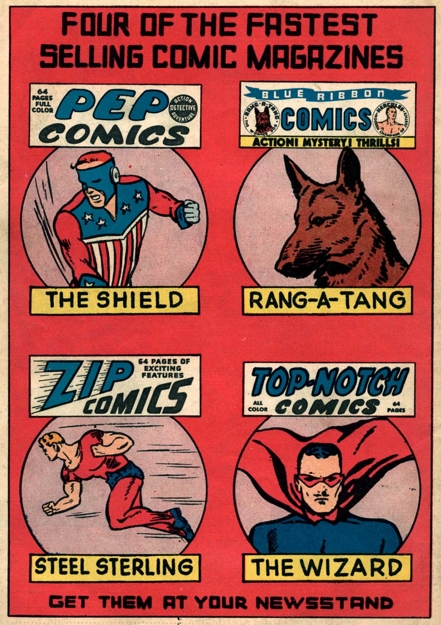 Read online Top-Notch Comics comic -  Issue #7 - 68