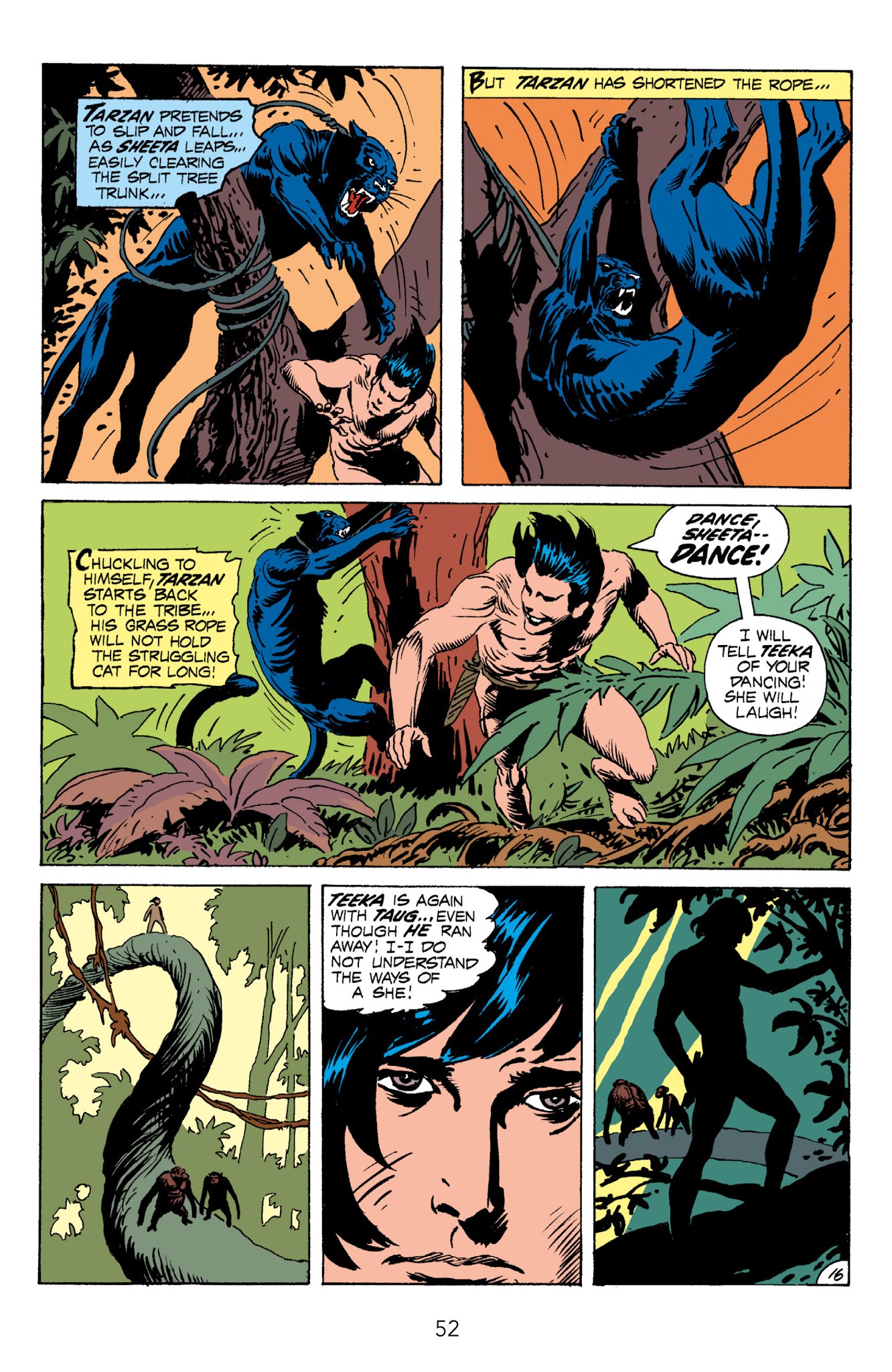 Read online Edgar Rice Burroughs' Tarzan The Joe Kubert Years comic -  Issue # TPB 1 (Part 1) - 53