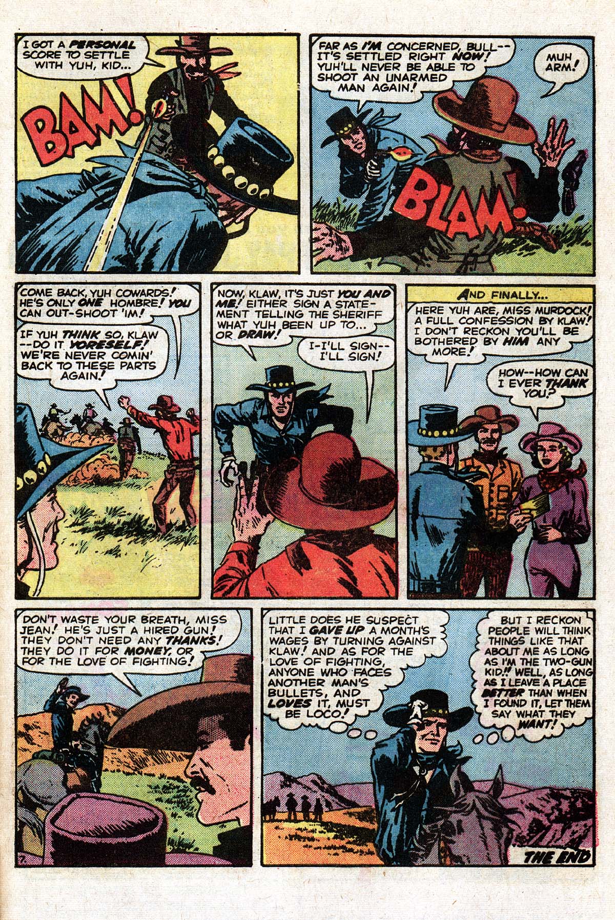 Read online The Mighty Marvel Western comic -  Issue #39 - 24