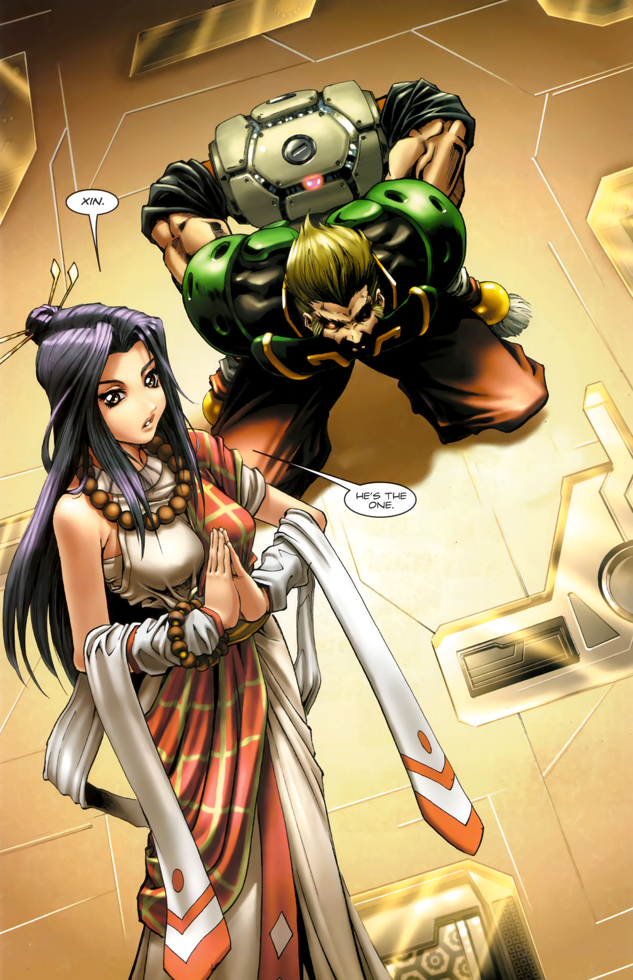 Read online Xin: Legend of the Monkey King comic -  Issue #3 - 4