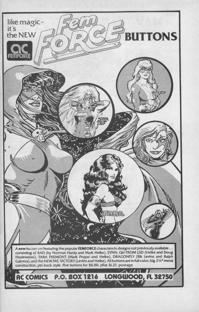 Read online Femforce comic -  Issue #32 - 42