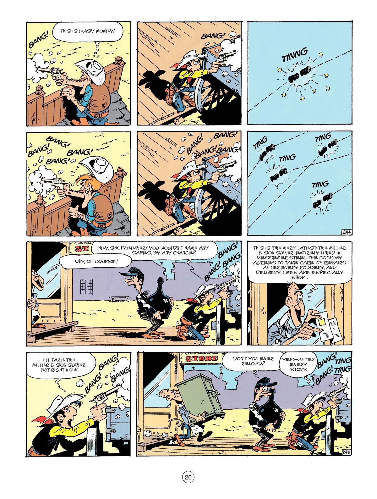 Read online A Lucky Luke Adventure comic -  Issue #41 - 26