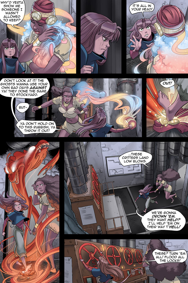 Read online Unsounded comic -  Issue #10 - 127