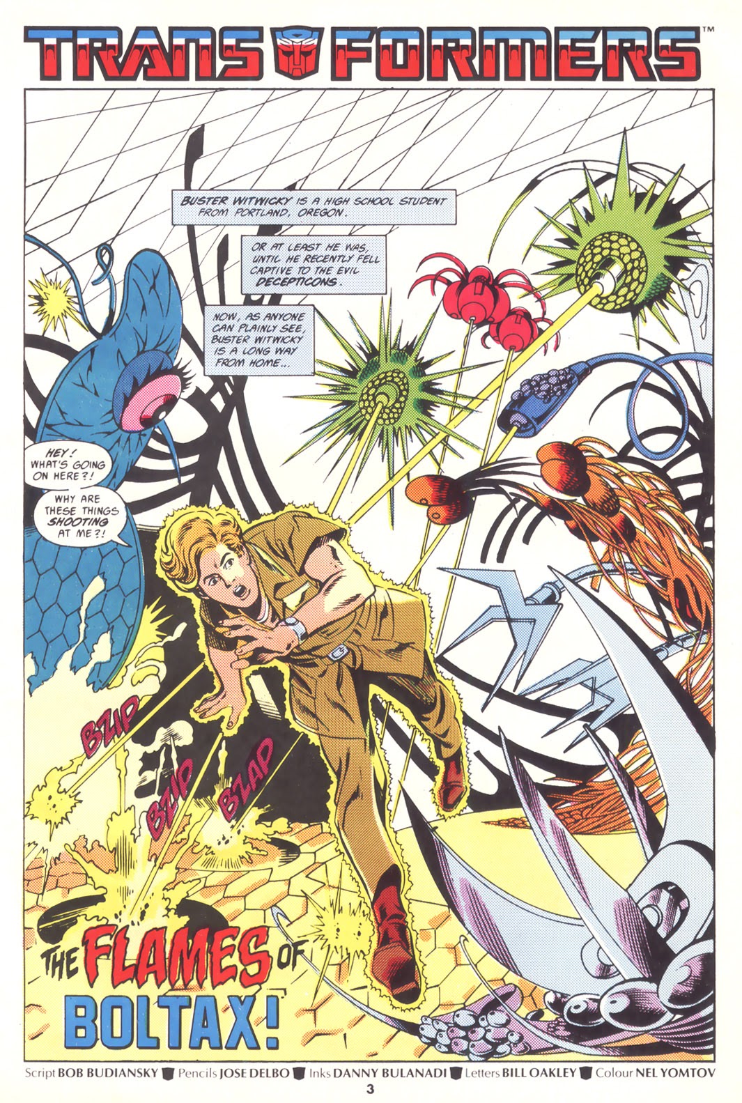 Read online The Transformers (UK) comic -  Issue #196 - 3