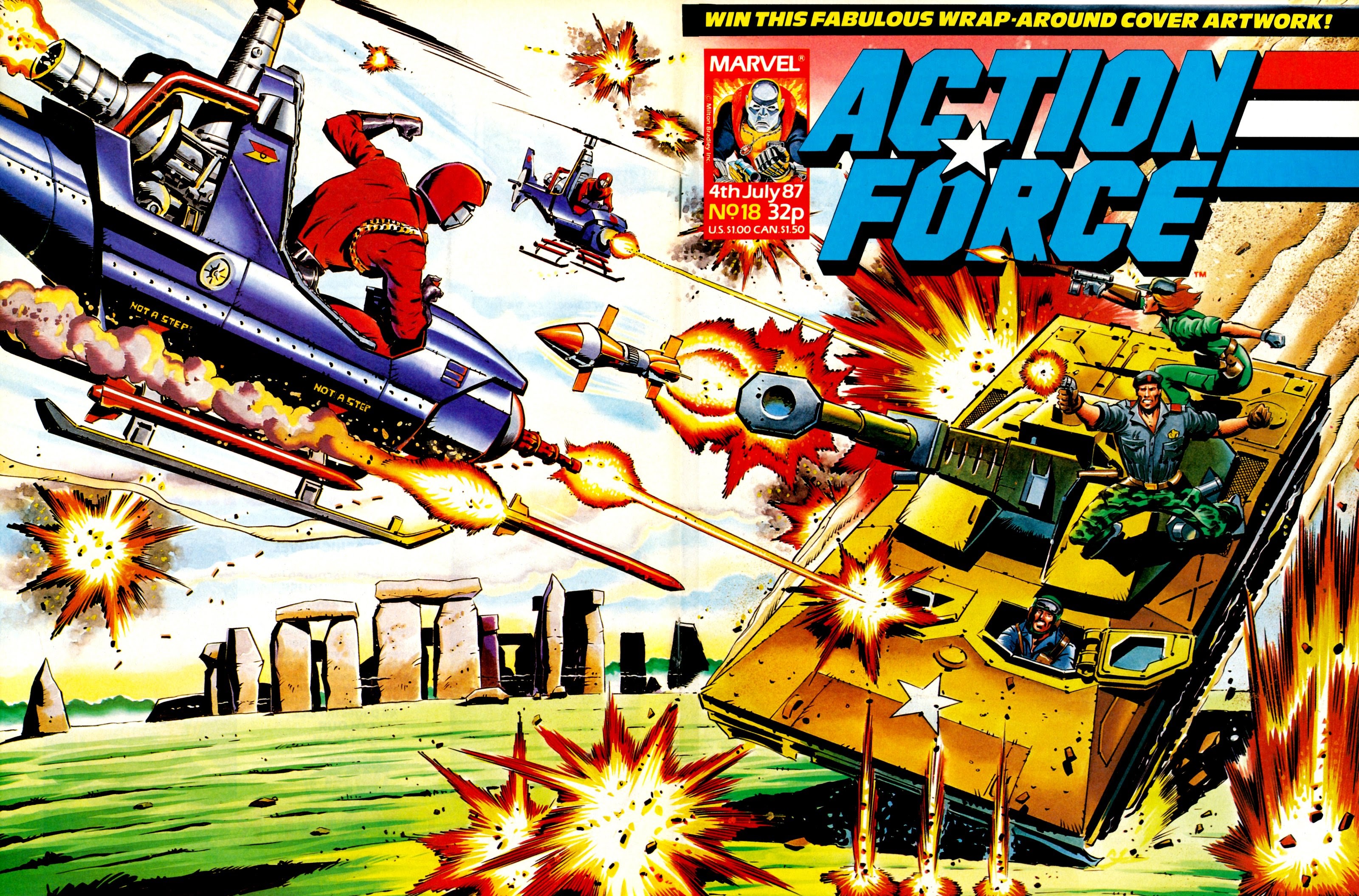 Read online Action Force comic -  Issue #18 - 1