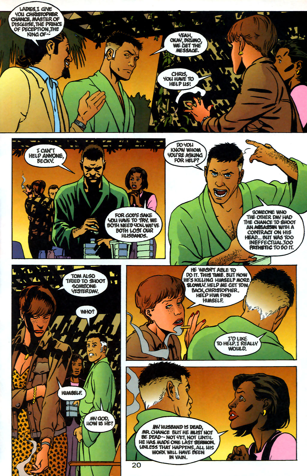 Human Target (1999) issue 3 - Page 21