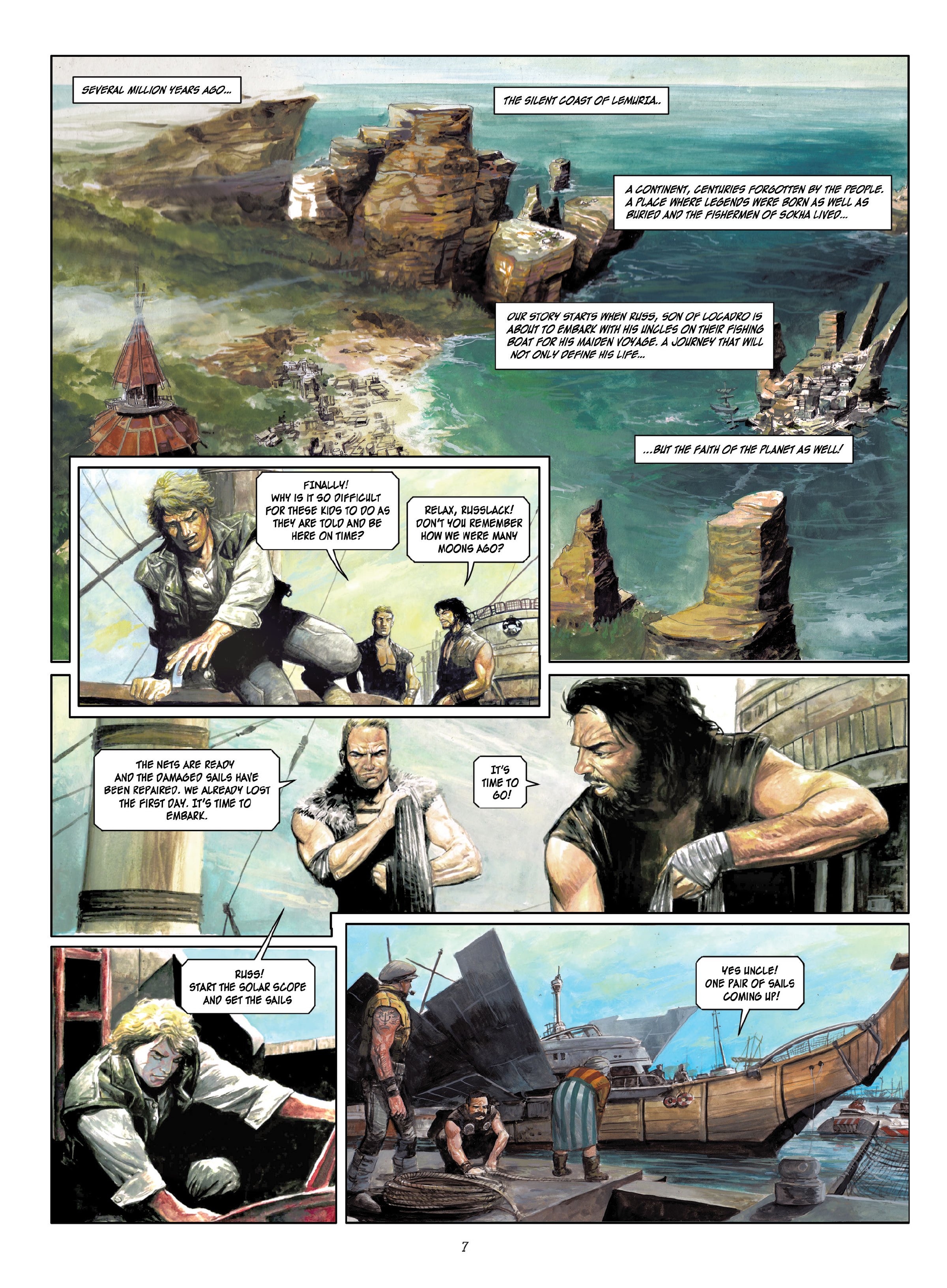 Read online The Lost Tales of Lemuria: The Mountains of Moran comic -  Issue # Full - 7
