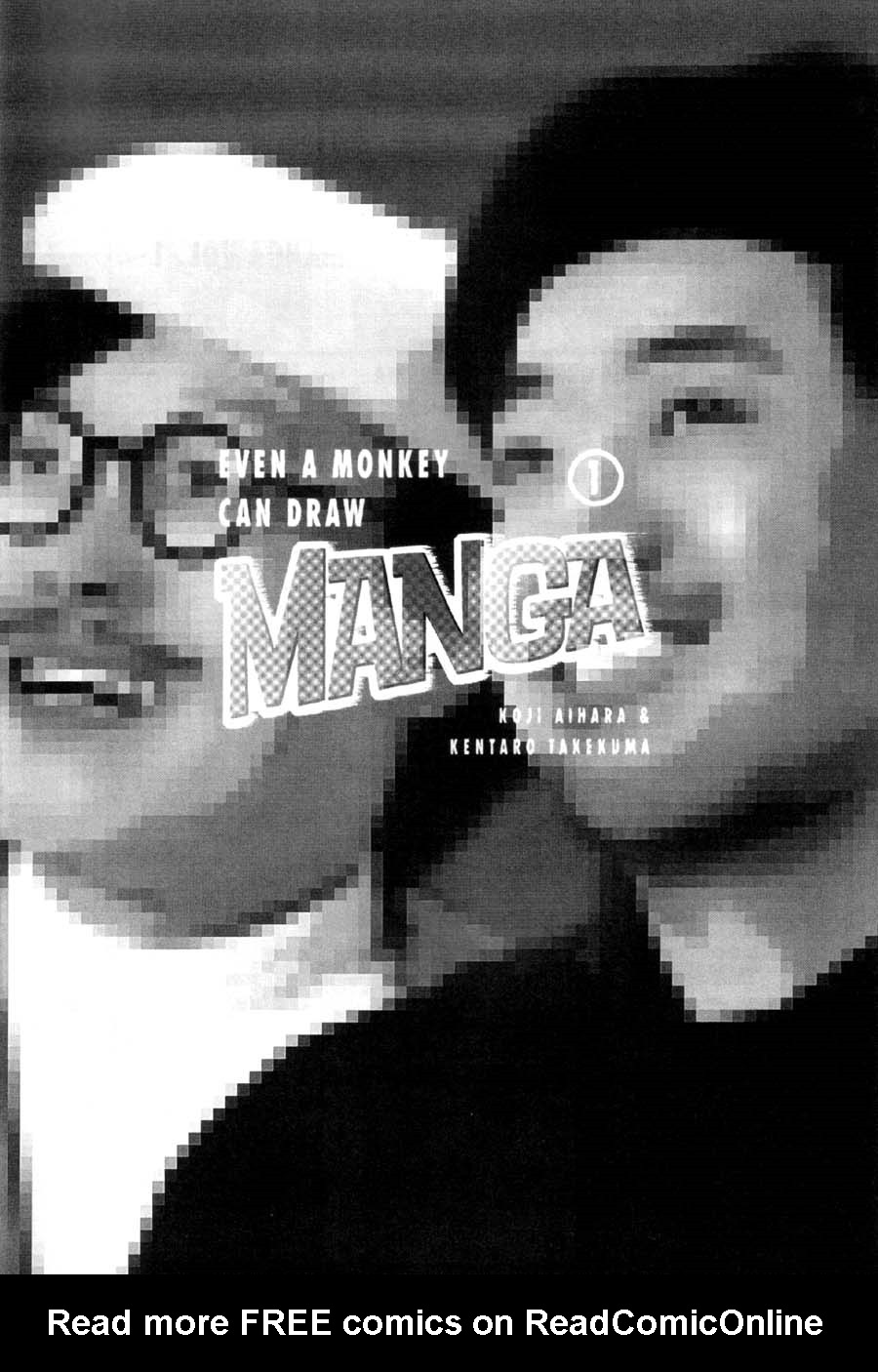 Read online Even a Monkey Can Draw Manga comic -  Issue # TPB - 2