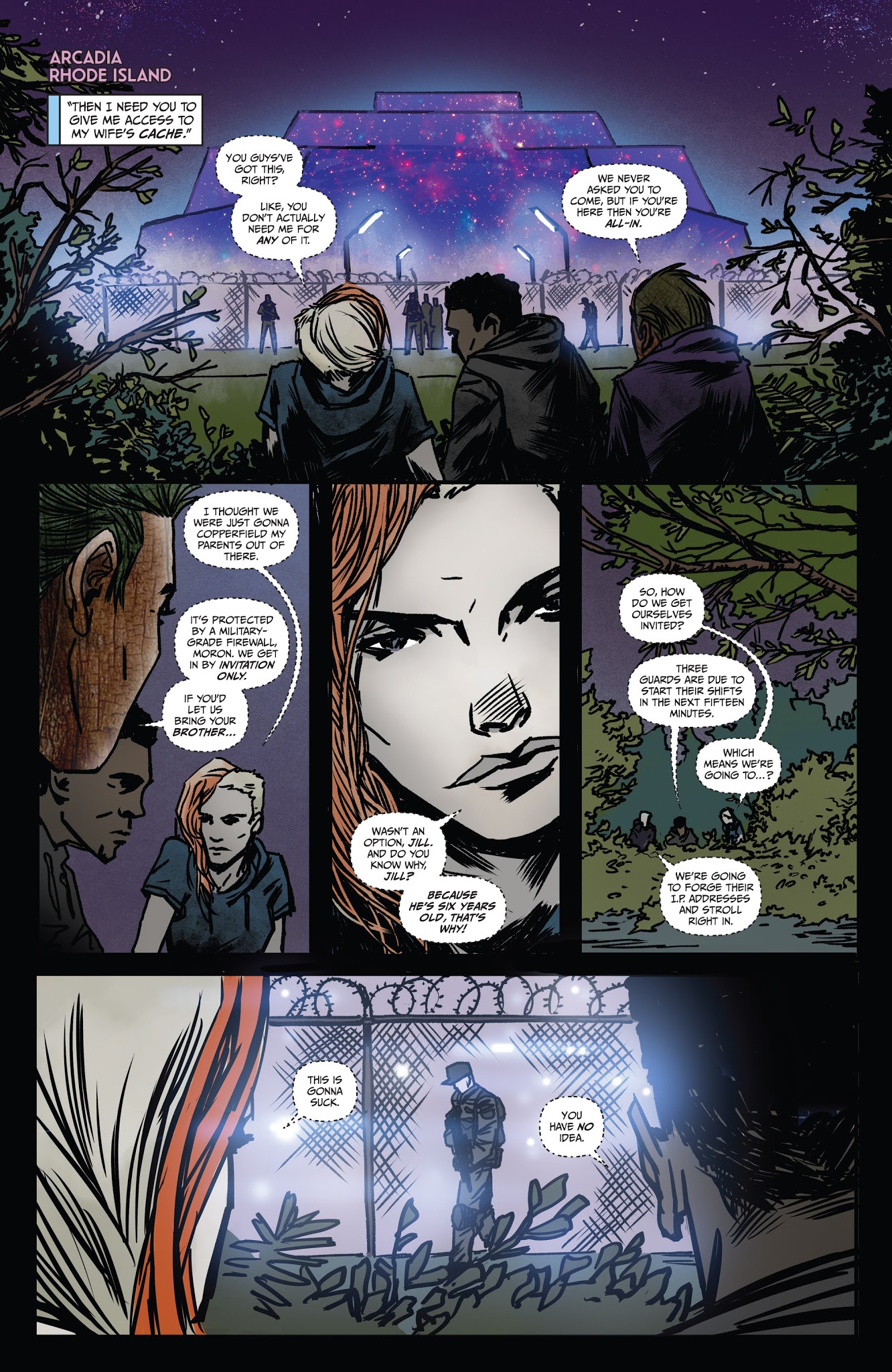 Read online Arcadia comic -  Issue #4 - 8