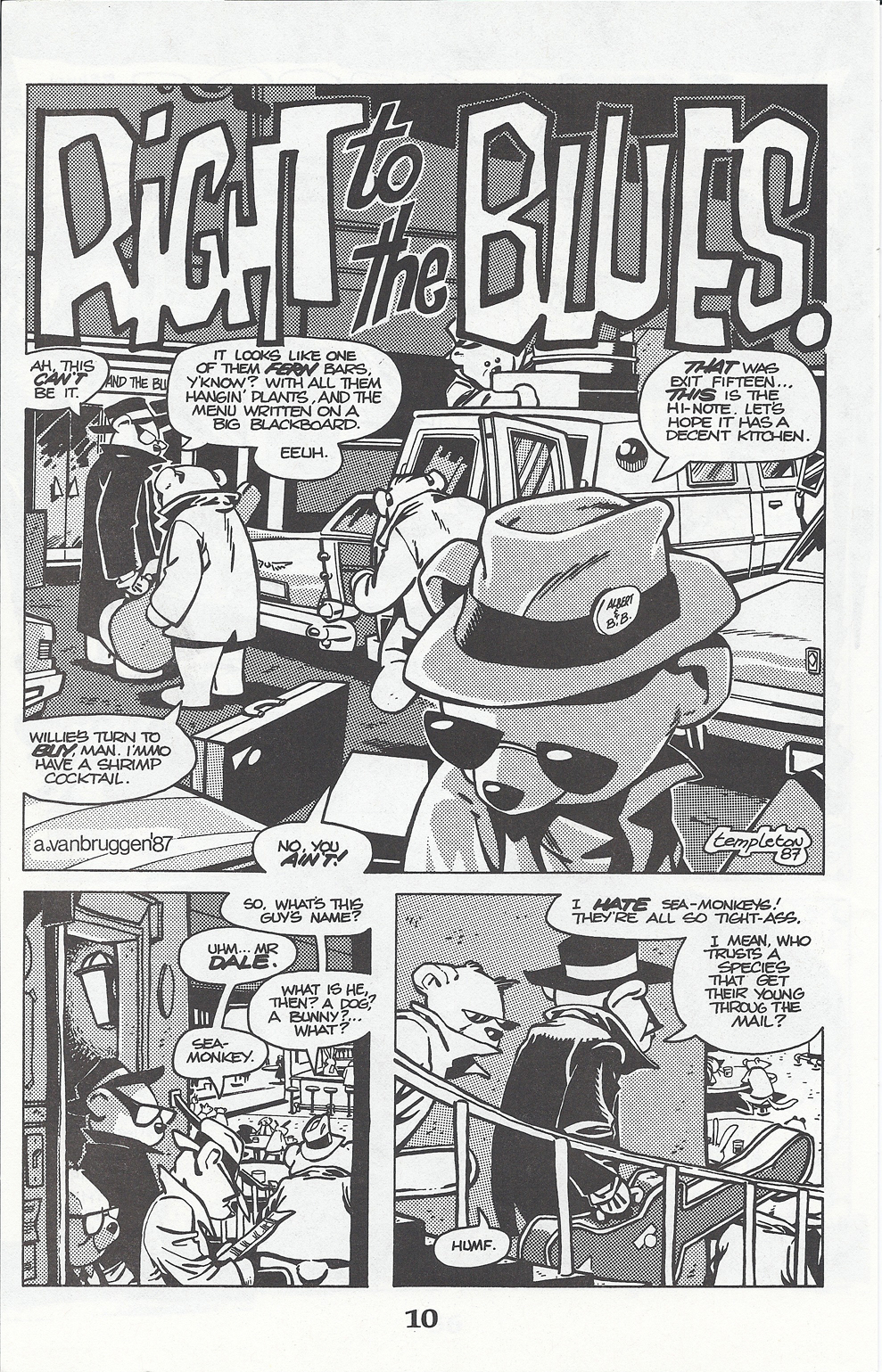 Read online Critters comic -  Issue #23 - 12