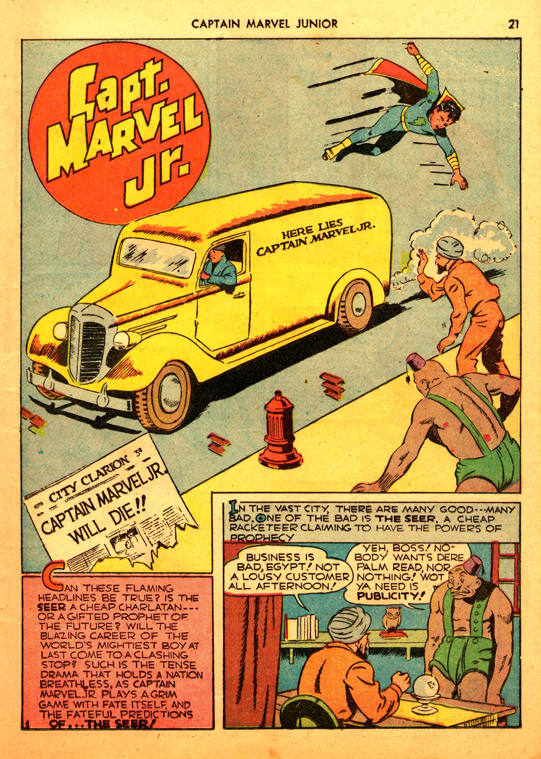 Read online Captain Marvel, Jr. comic -  Issue #8 - 22