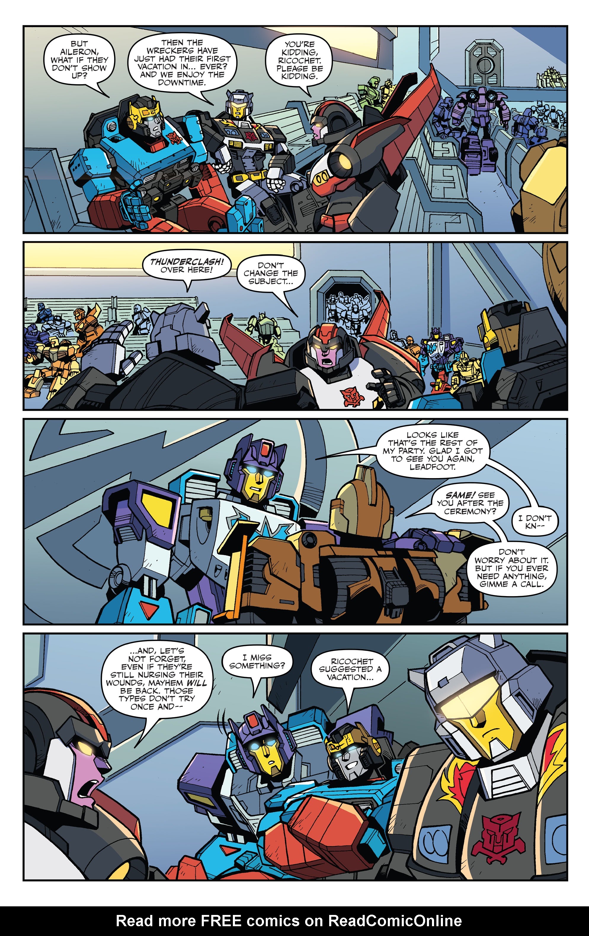 Read online Transformers: Wreckers-Tread and Circuits comic -  Issue #4 - 7