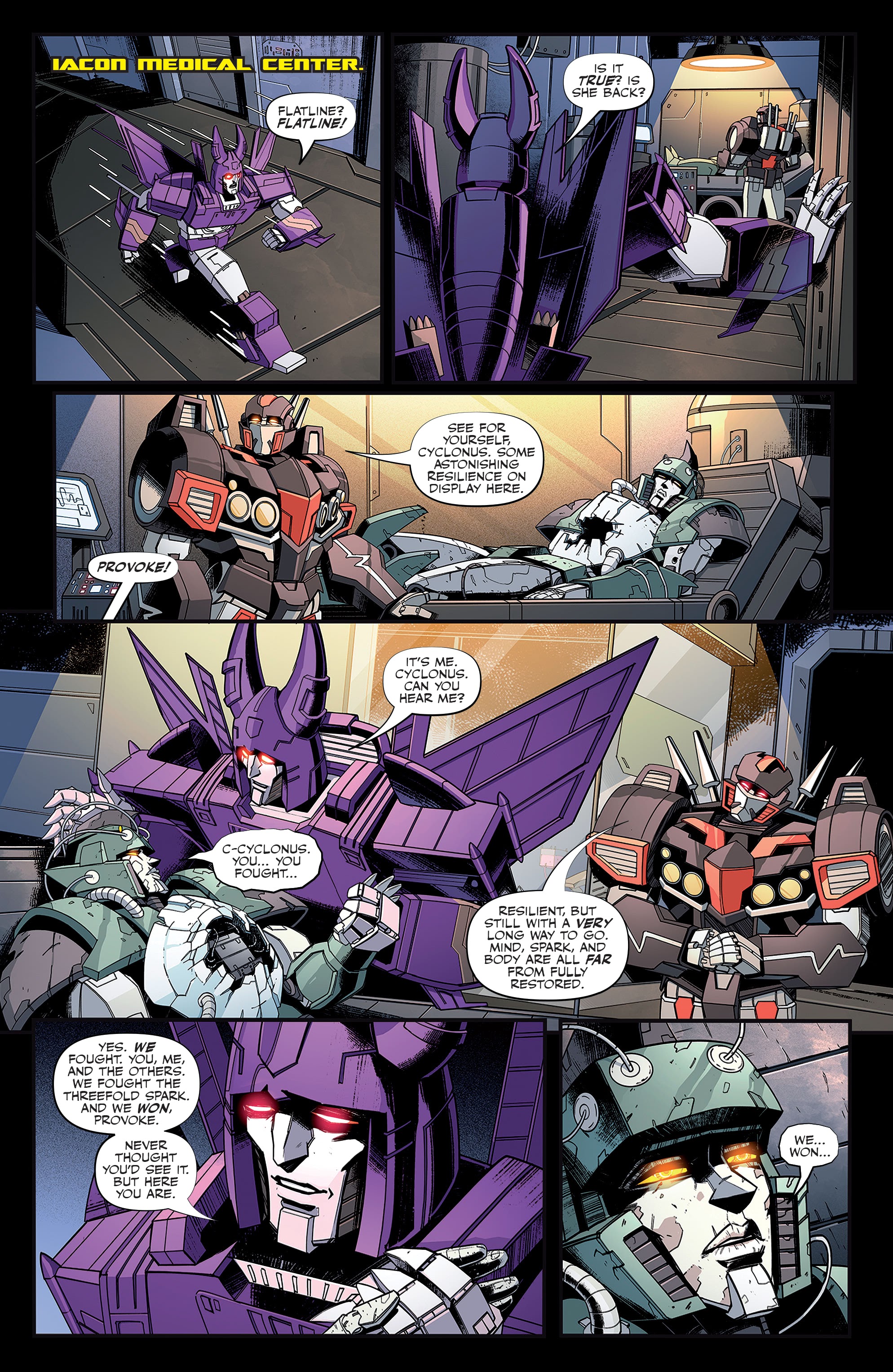 Read online Transformers (2019) comic -  Issue #32 - 21