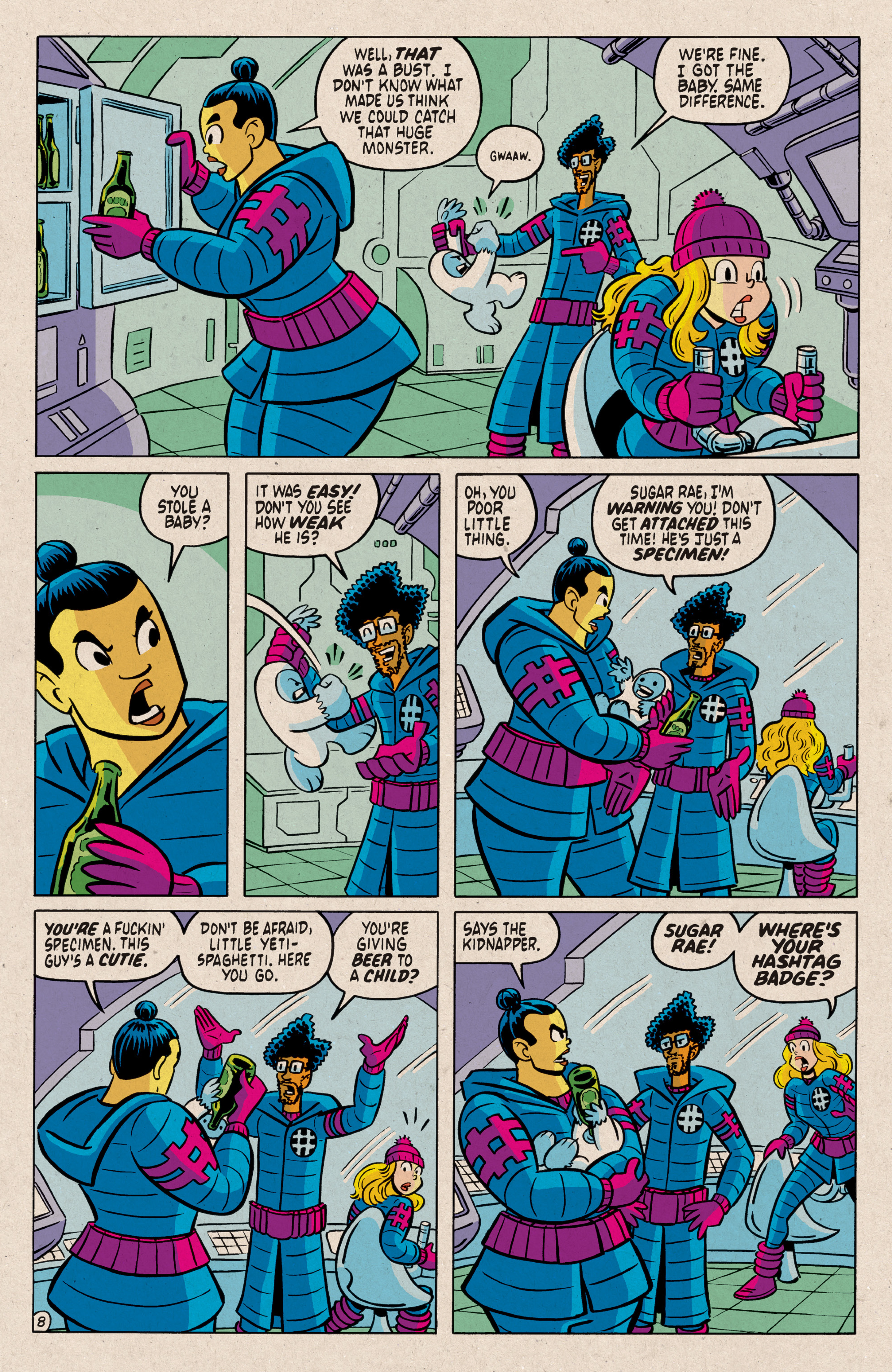 Read online Hashtag Danger comic -  Issue #1 - 10