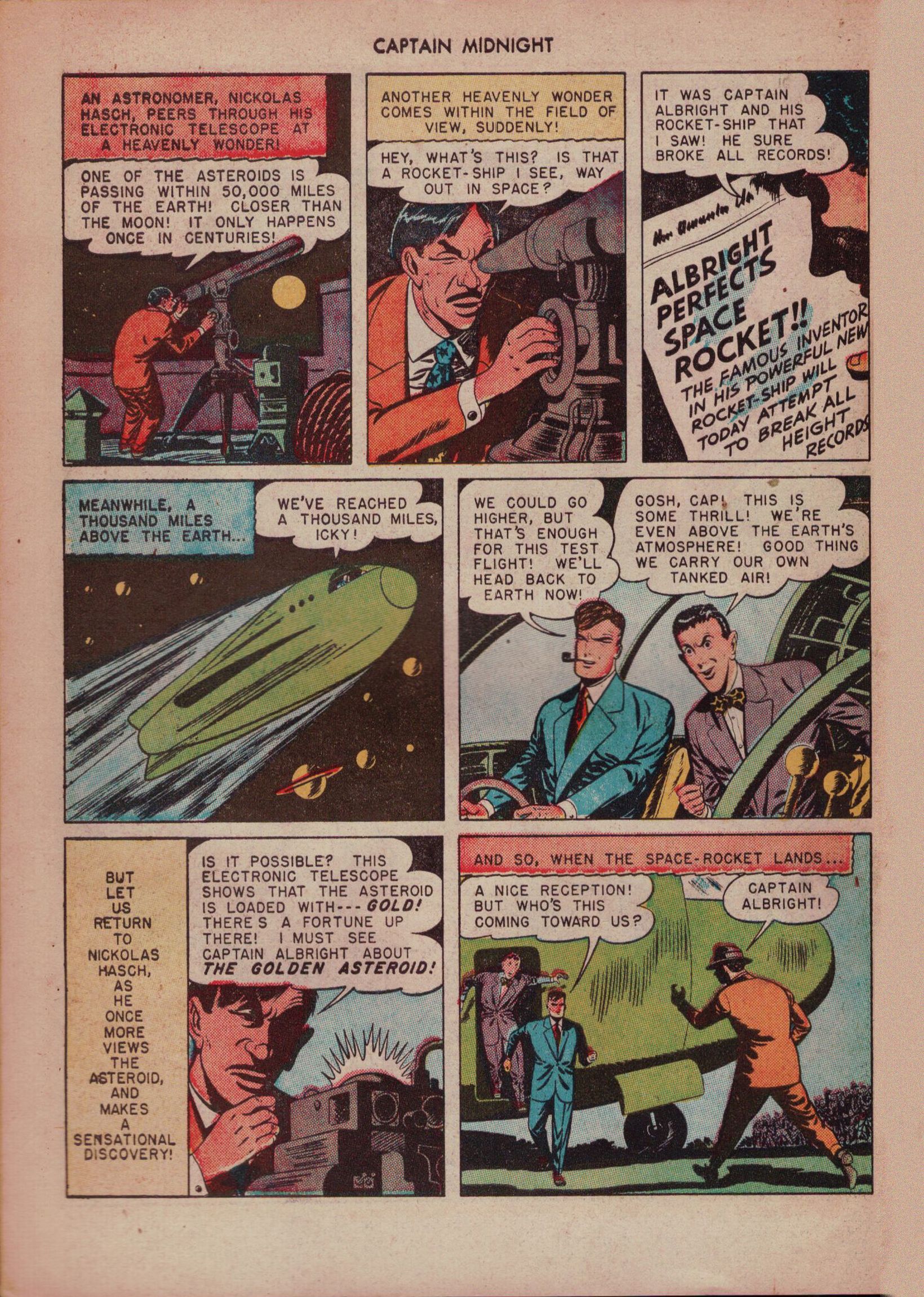 Read online Captain Midnight (1942) comic -  Issue #48 - 22