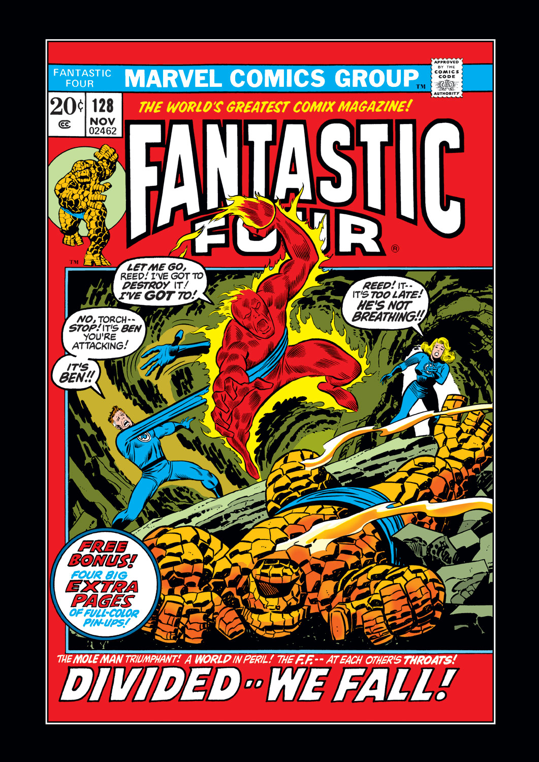 Read online Fantastic Four (1961) comic -  Issue #128 - 1