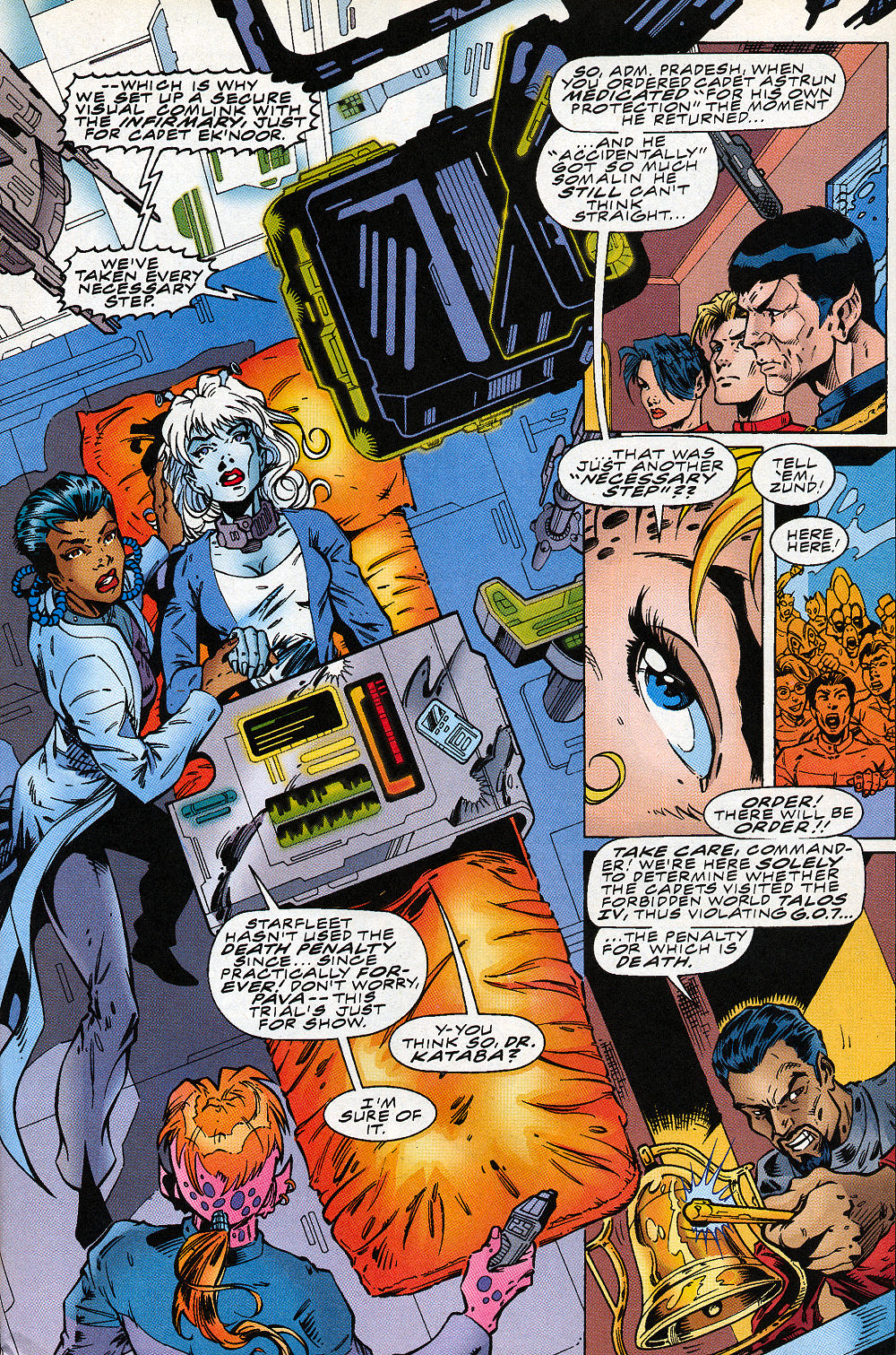 Read online Star Trek: Starfleet Academy (1996) comic -  Issue #11 - 6