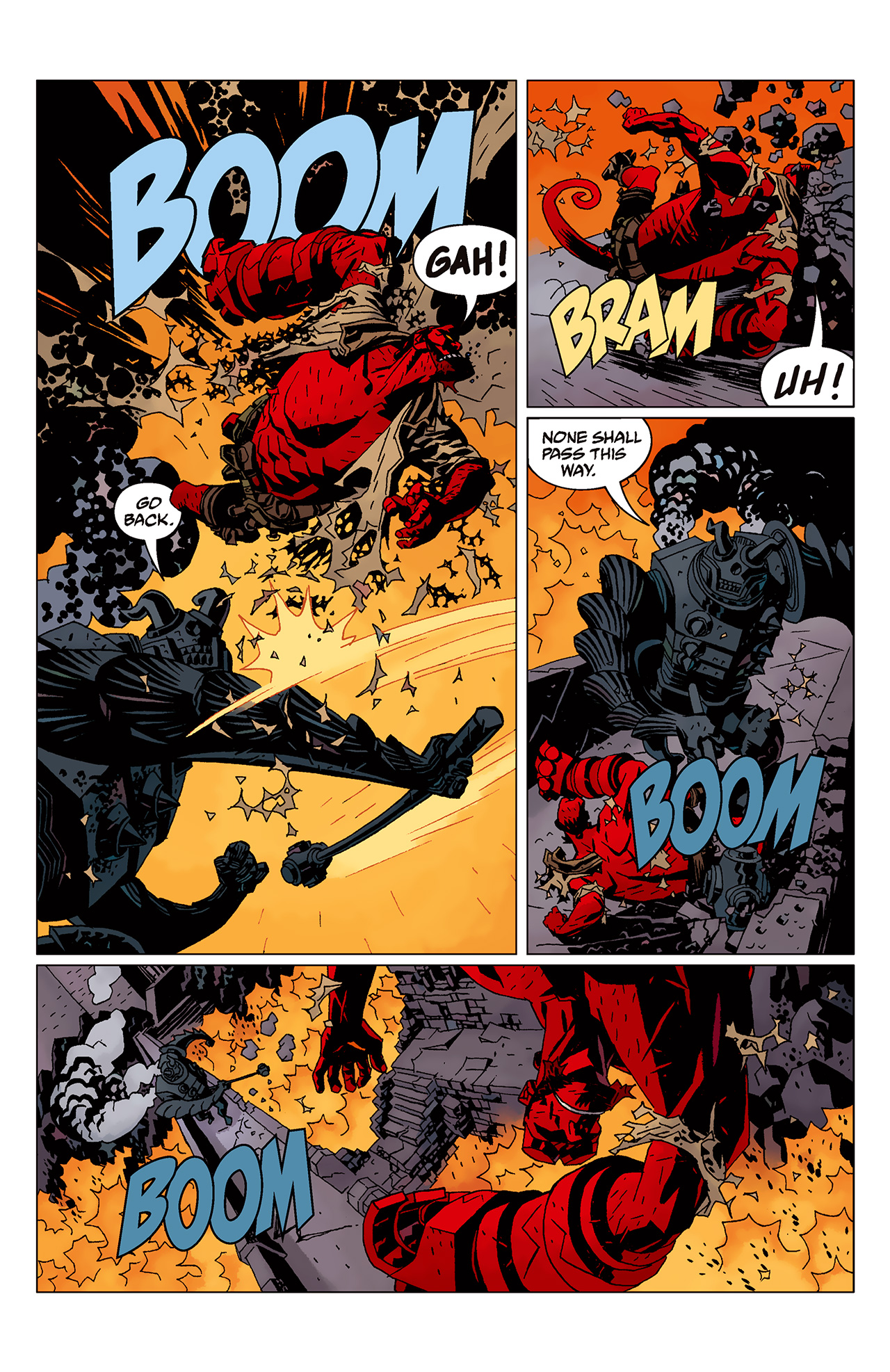 Read online Hellboy: The Wild Hunt comic -  Issue #5 - 9