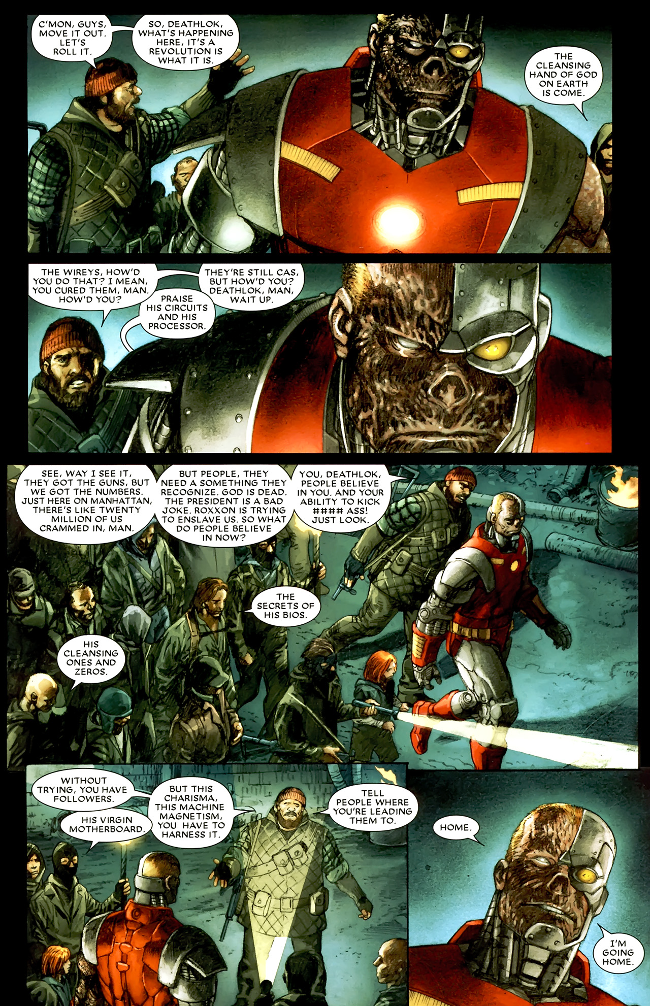 Read online Deathlok (2010) comic -  Issue #5 - 17