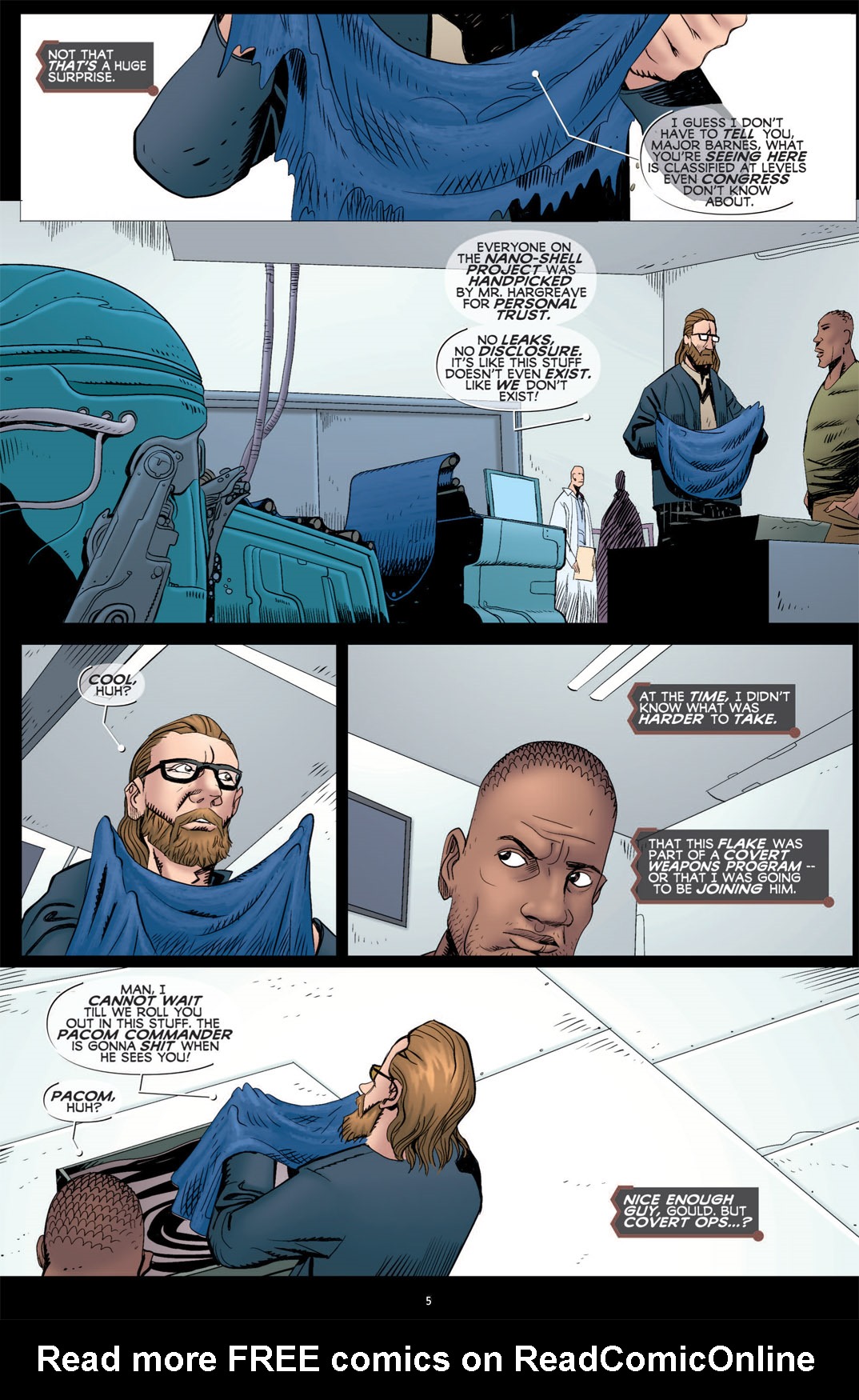 Read online Crysis comic -  Issue #6 - 8