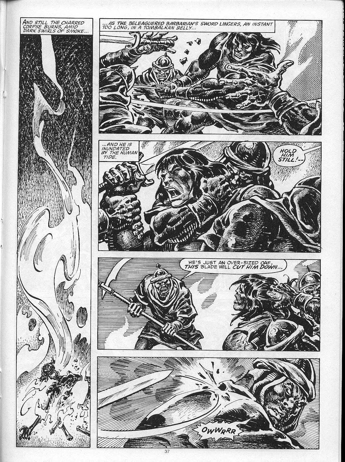 The Savage Sword Of Conan issue 204 - Page 39