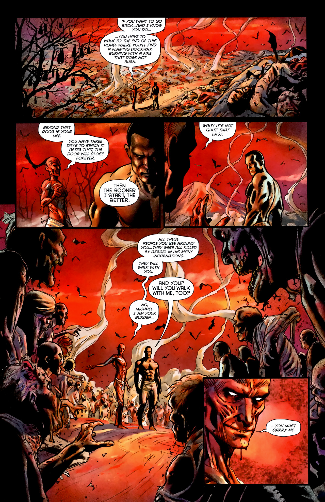 Read online Azrael (2009) comic -  Issue #16 - 4