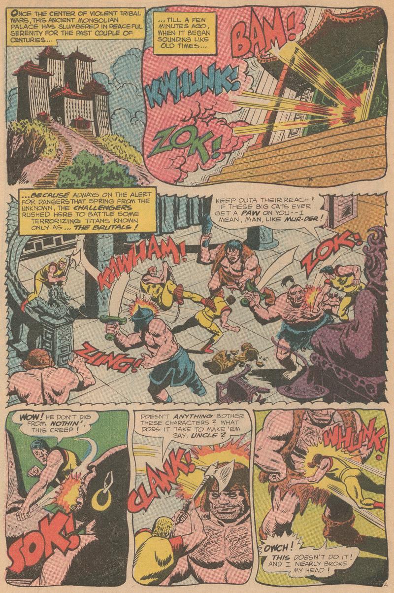 Read online Challengers of the Unknown (1958) comic -  Issue #52 - 3
