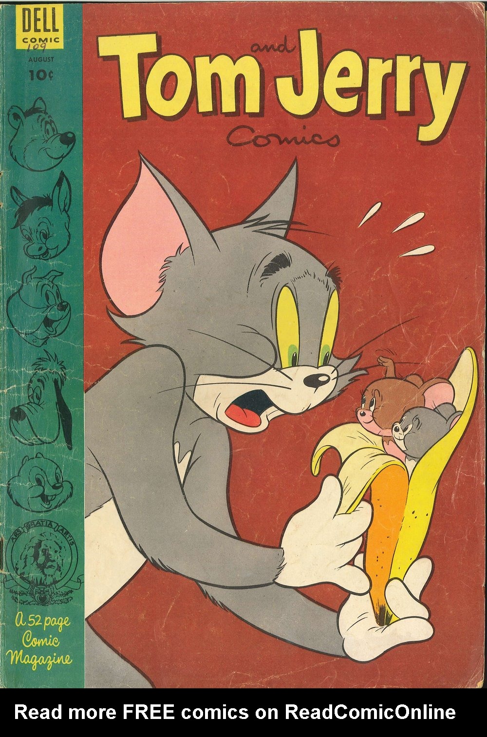 Read online Tom & Jerry Comics comic -  Issue #109 - 1