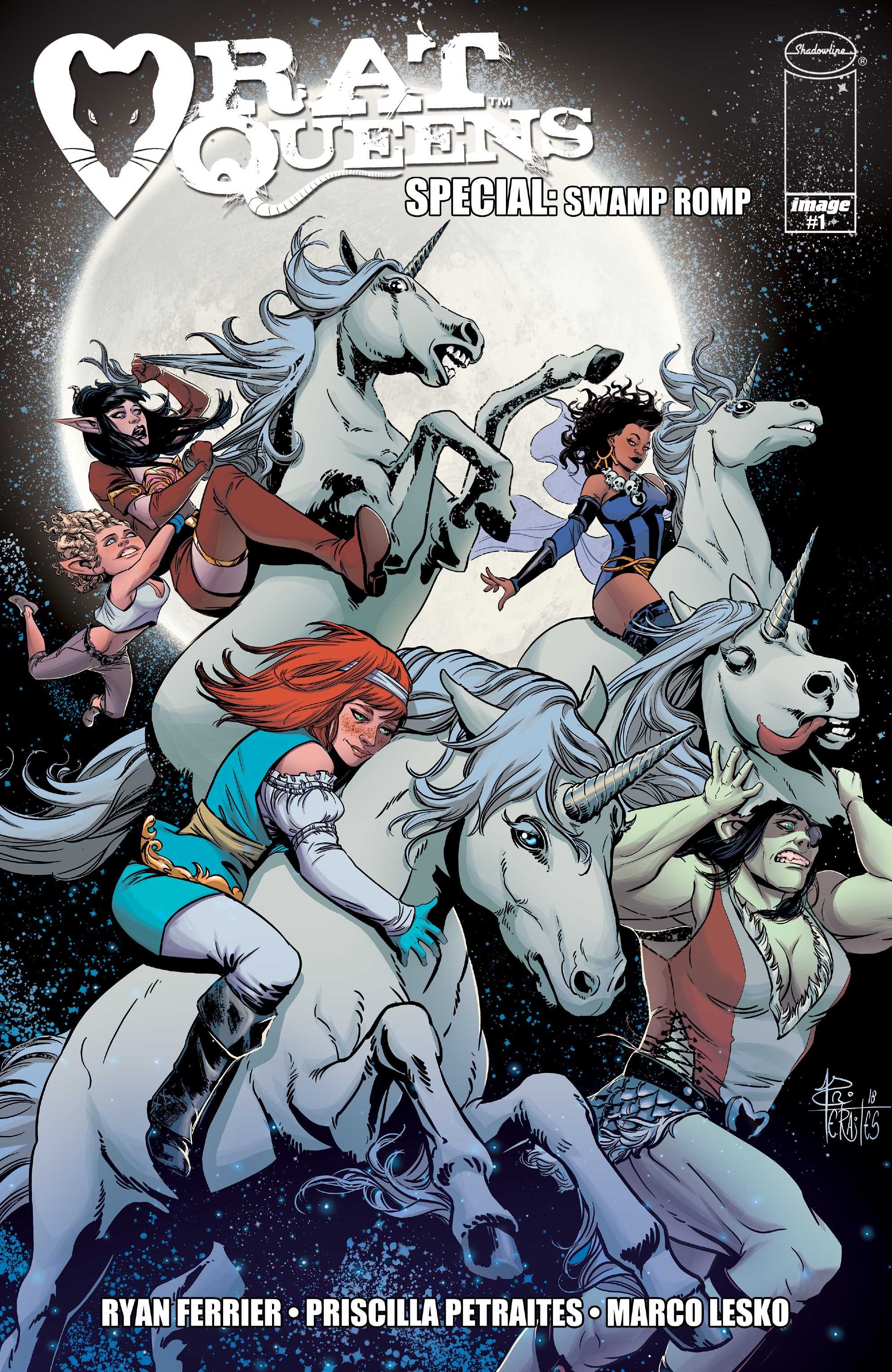 Read online Rat Queens Special: Swamp Romp comic -  Issue # Full - 1