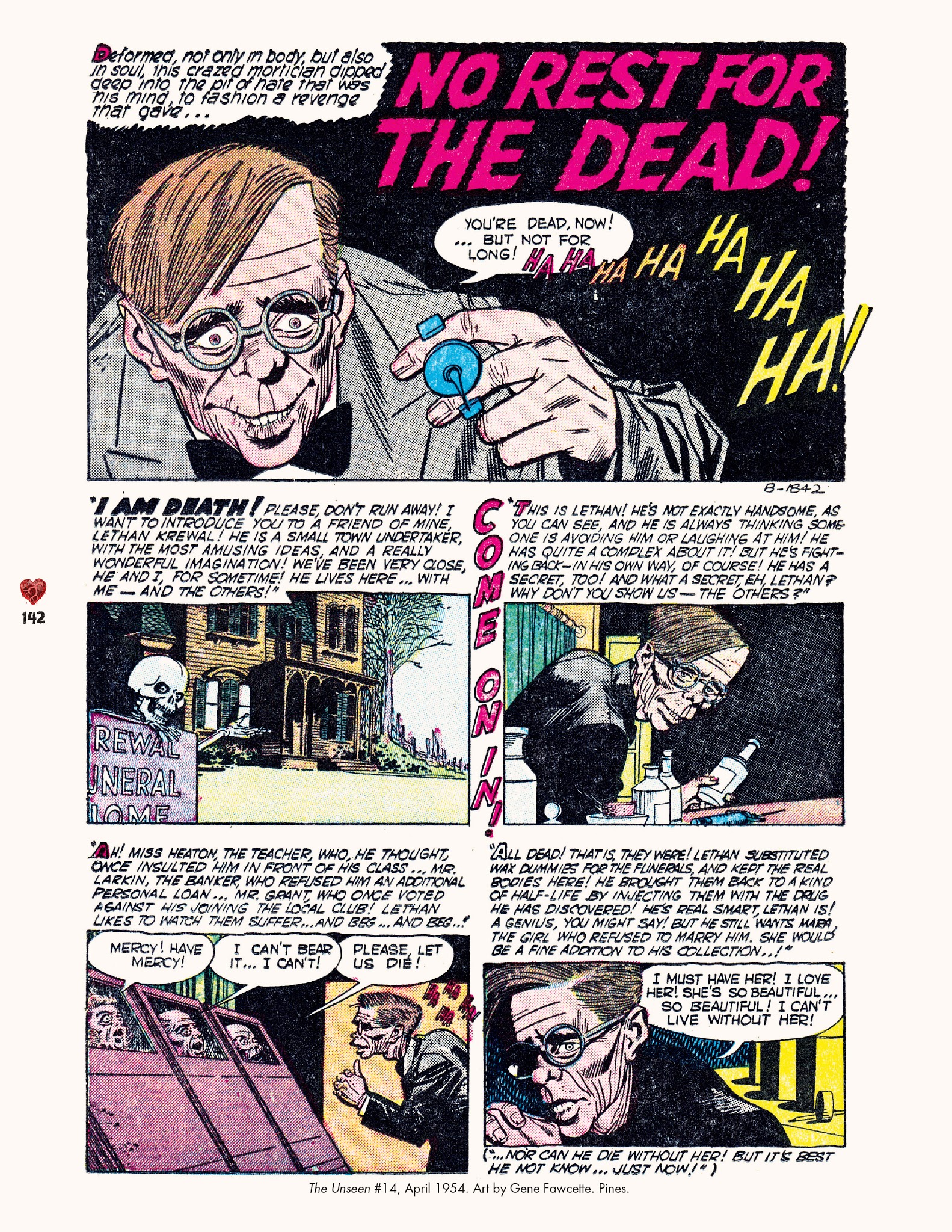 Read online Chilling Archives of Horror Comics comic -  Issue # TPB 20 - 144