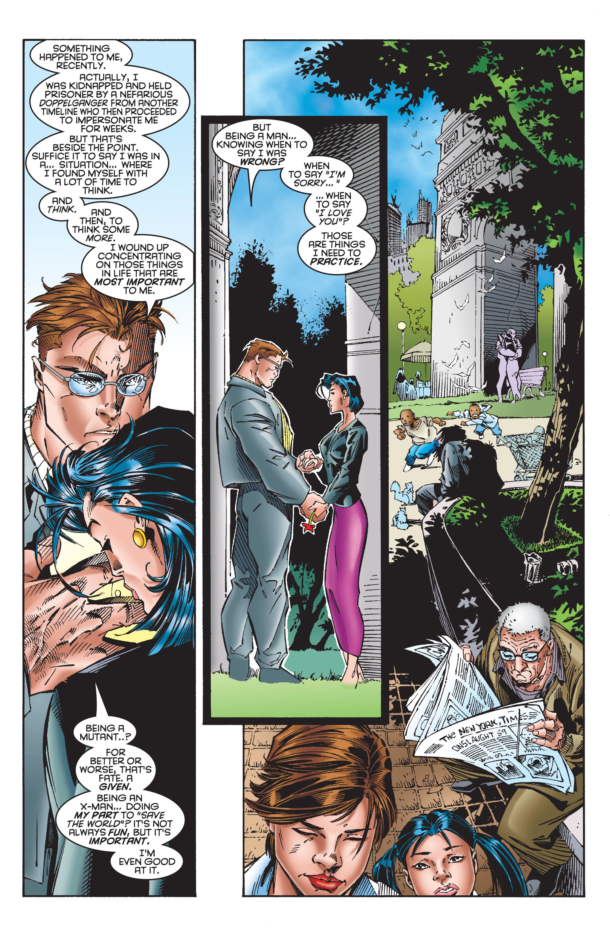 Read online X-Men Milestones: Onslaught comic -  Issue # TPB (Part 5) - 10