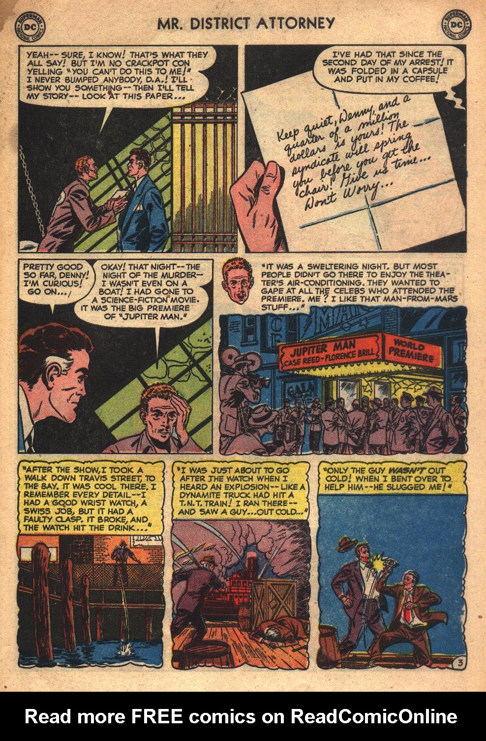 Read online Mr. District Attorney comic -  Issue #26 - 35