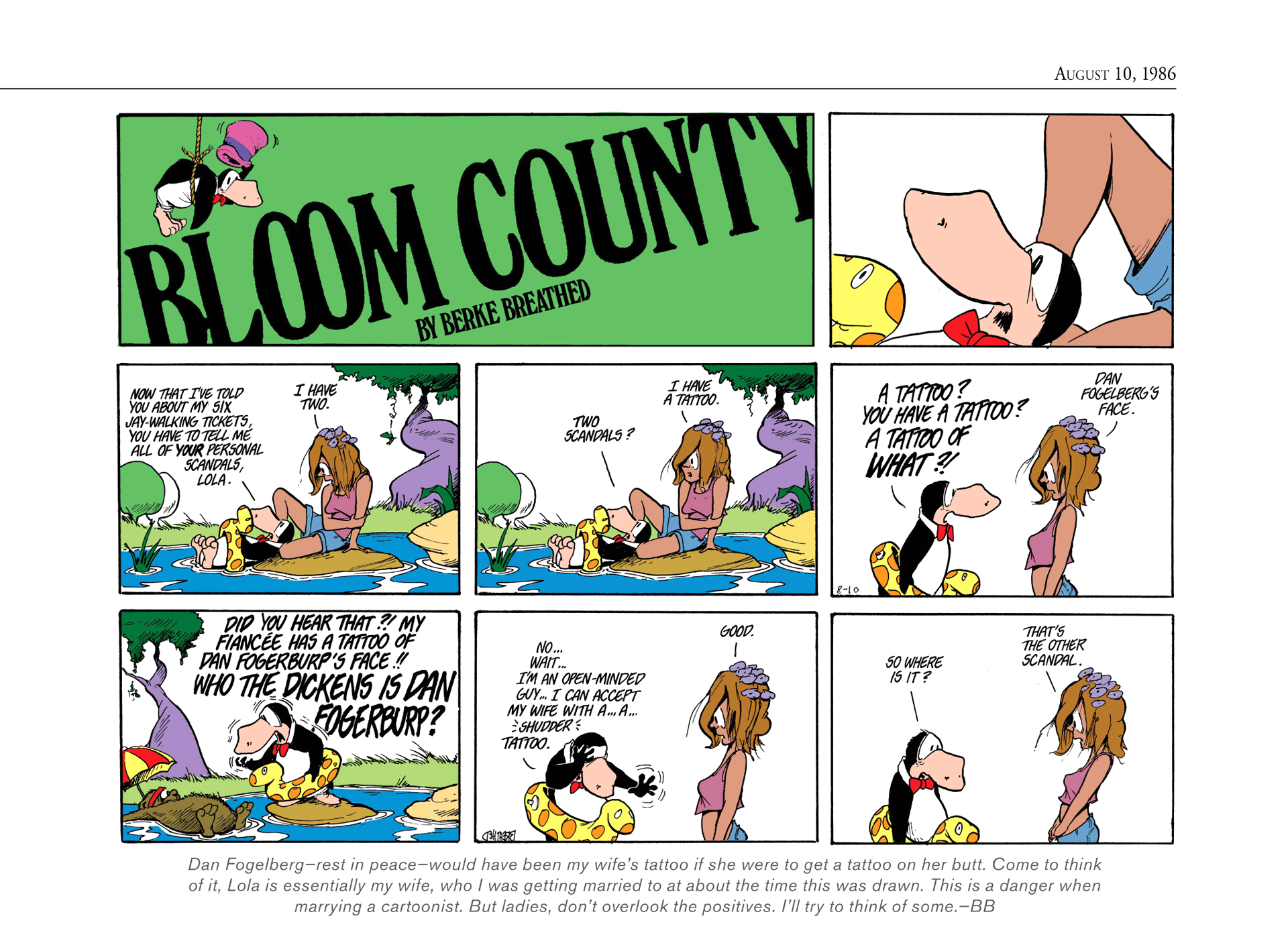 Read online The Bloom County Digital Library comic -  Issue # TPB 6 (Part 2) - 81