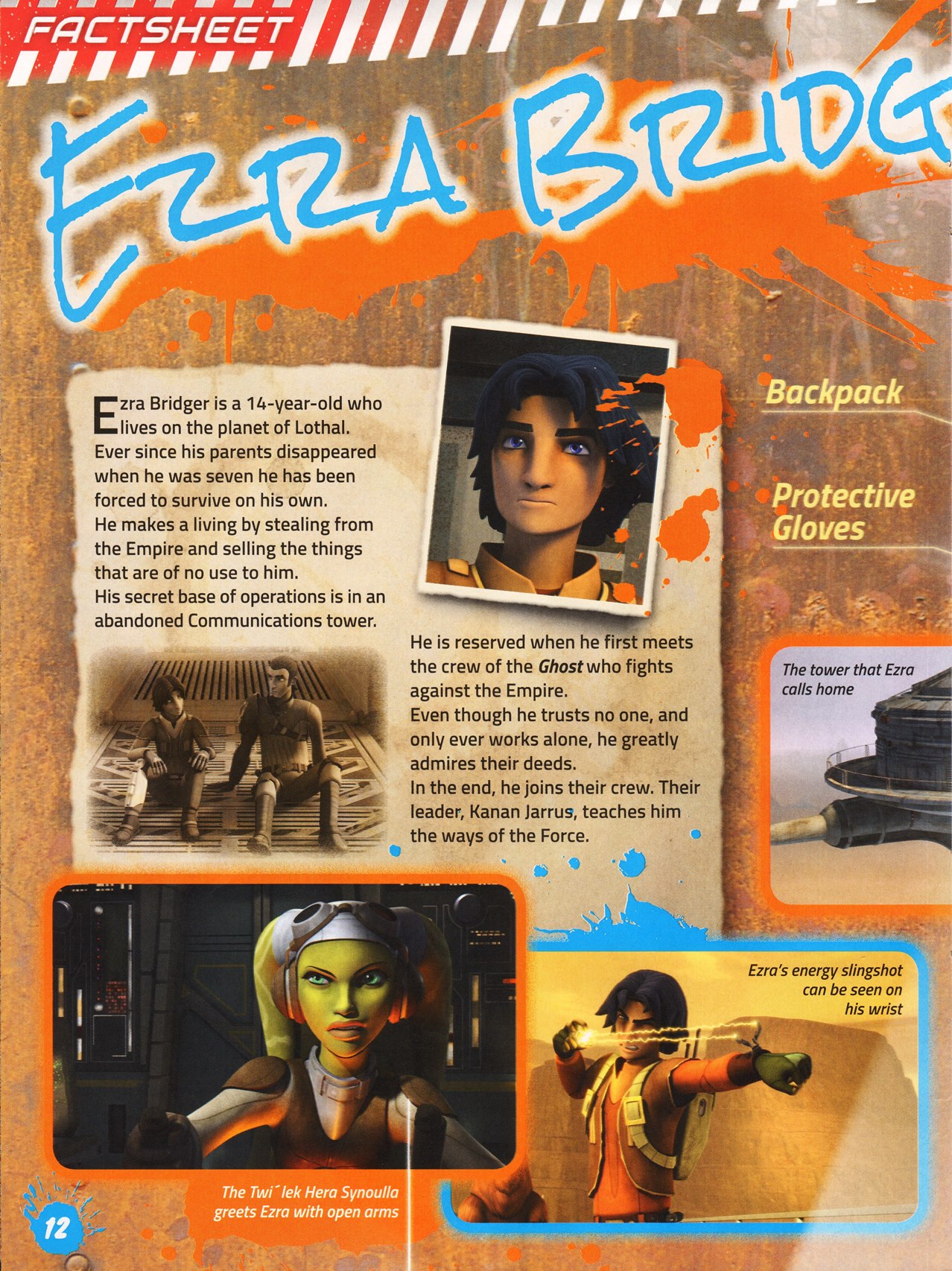 Read online Star Wars Rebels Magazine comic -  Issue #1 - 12