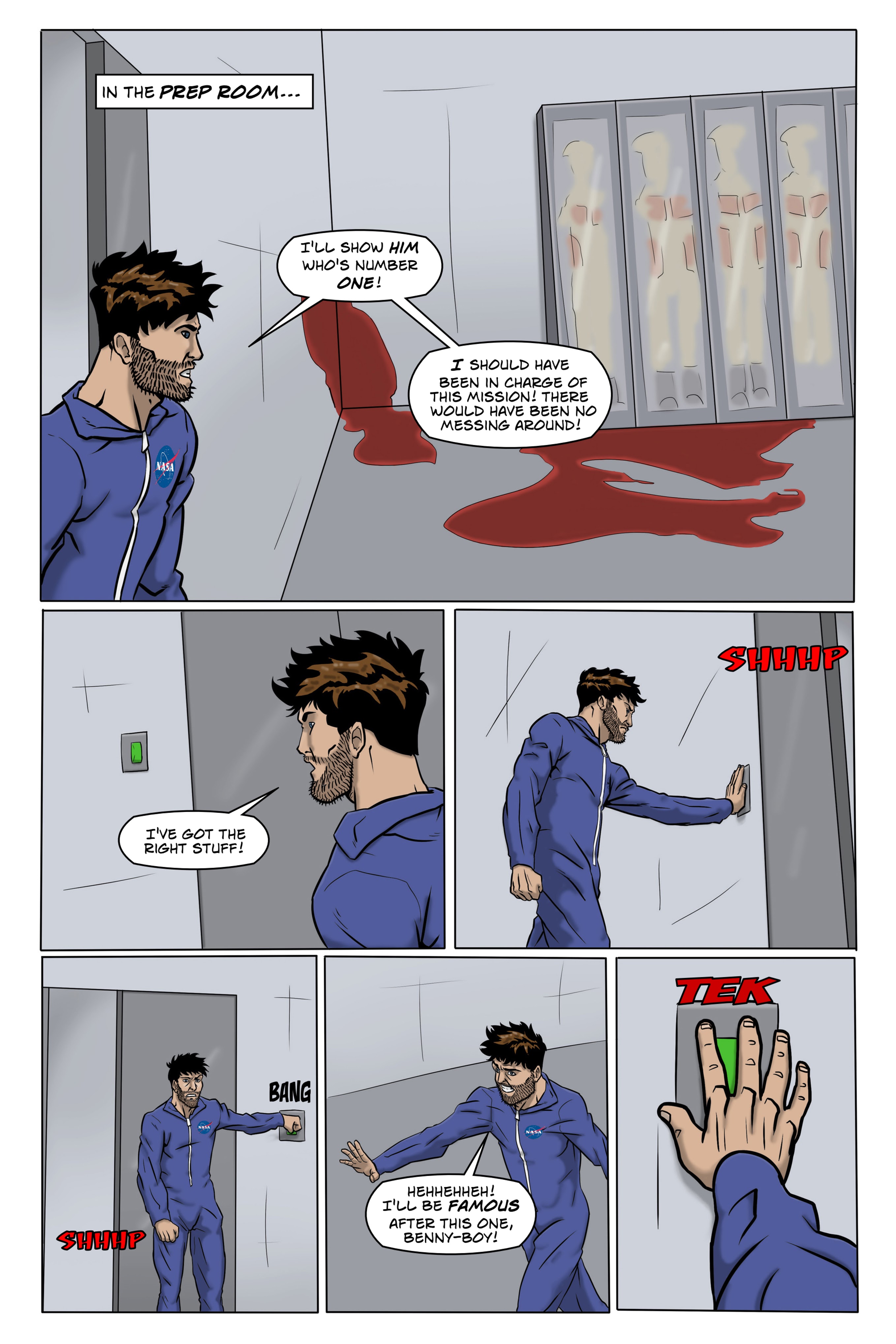 Read online Mars One comic -  Issue #3 - 17