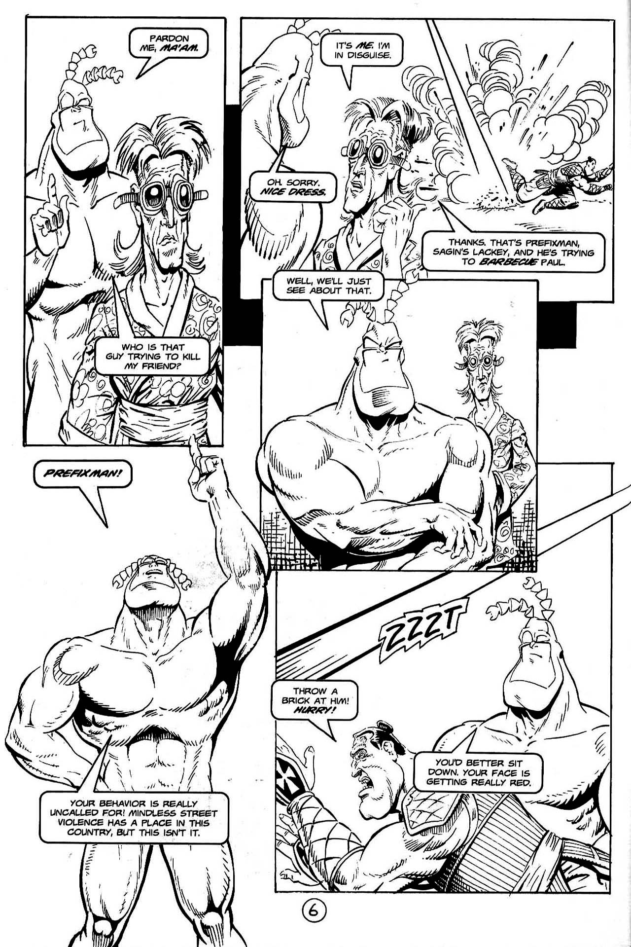Read online Paul the Samurai (1992) comic -  Issue #10 - 8
