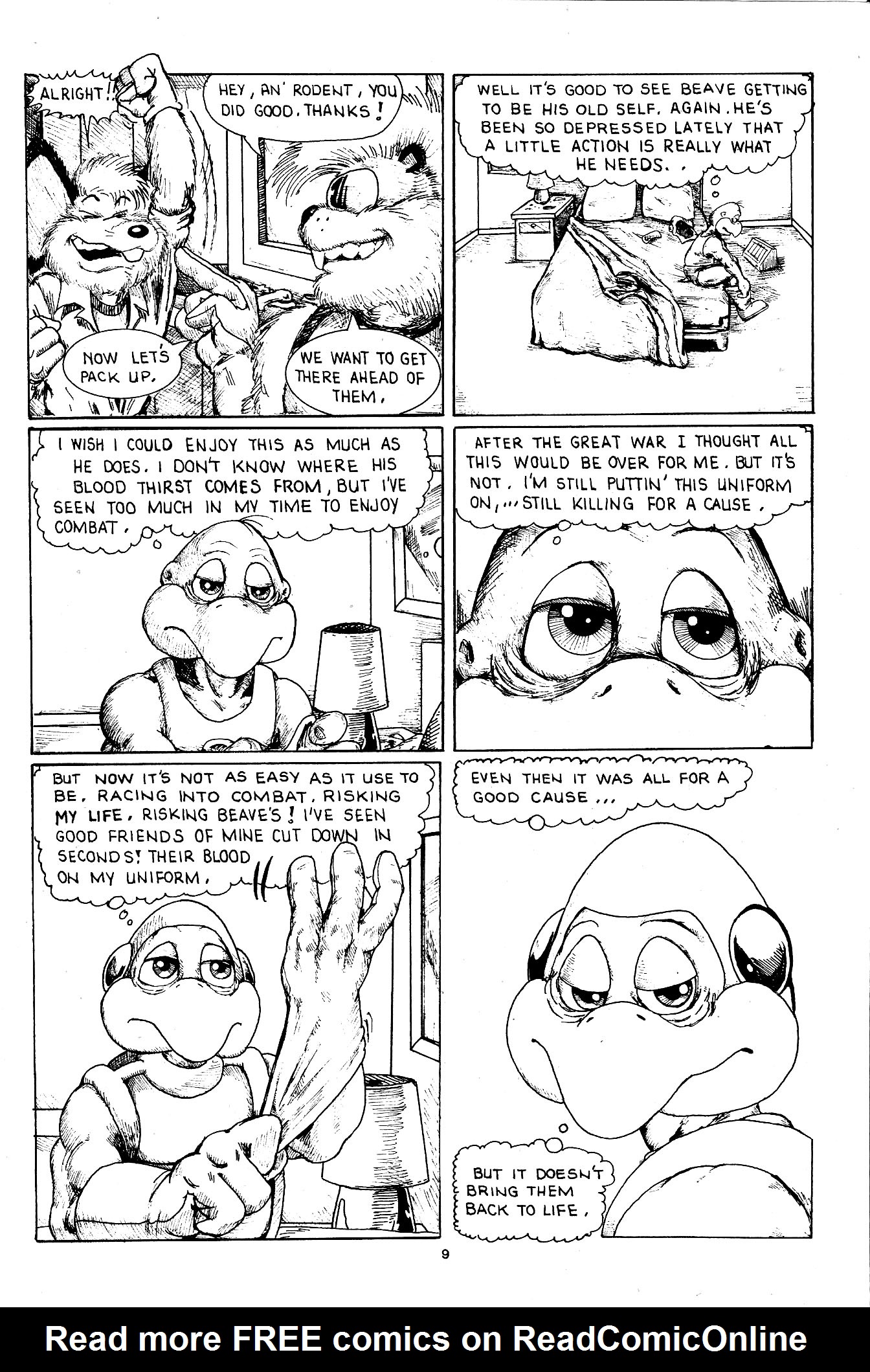 Read online Space Beaver comic -  Issue #4 - 11