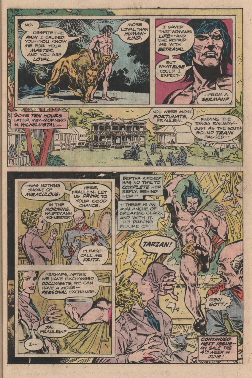 Read online Tarzan (1972) comic -  Issue #252 - 8