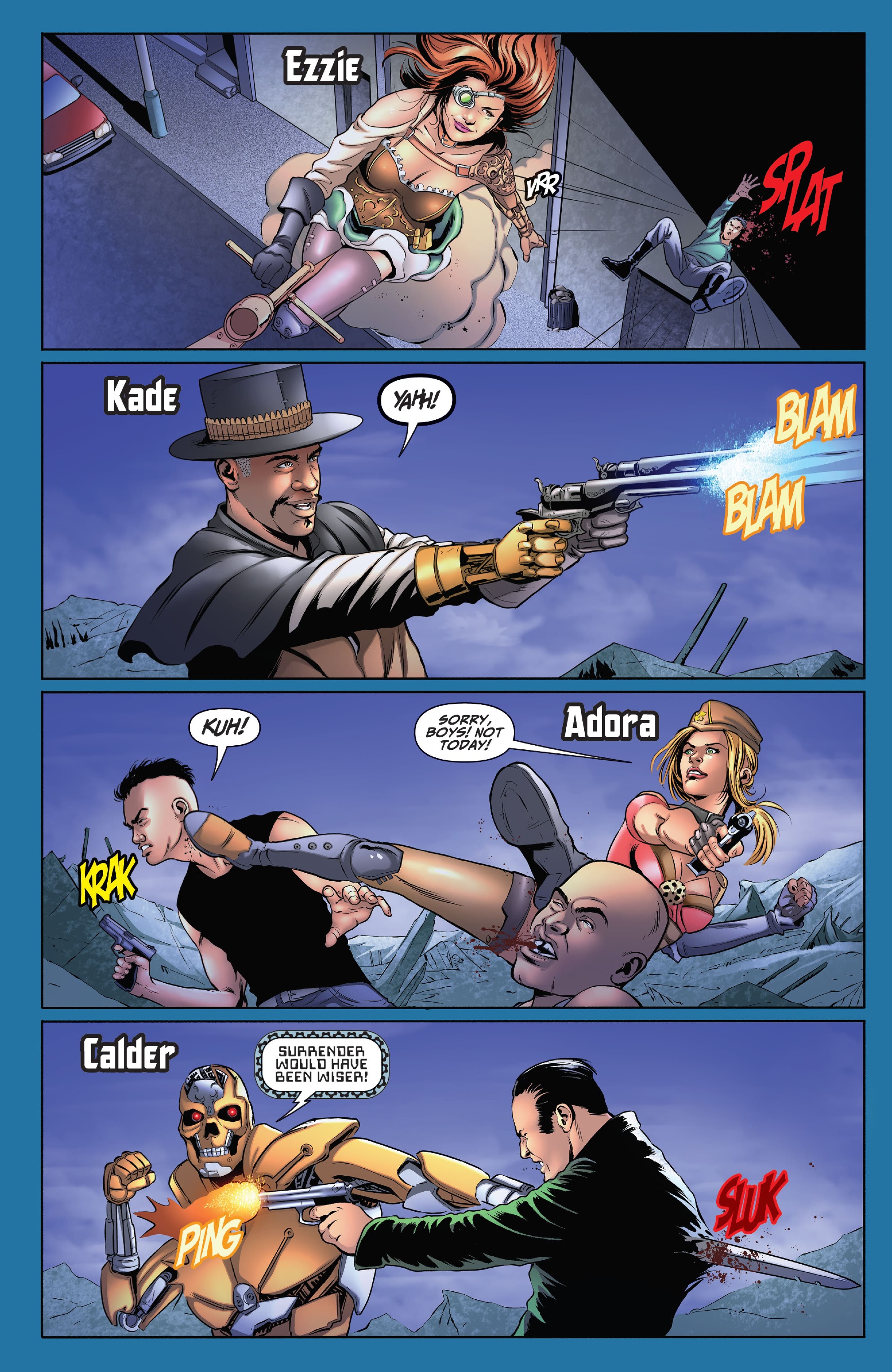 Read online Grimm Universe Presents Quarterly: Steampunk comic -  Issue # TPB - 9