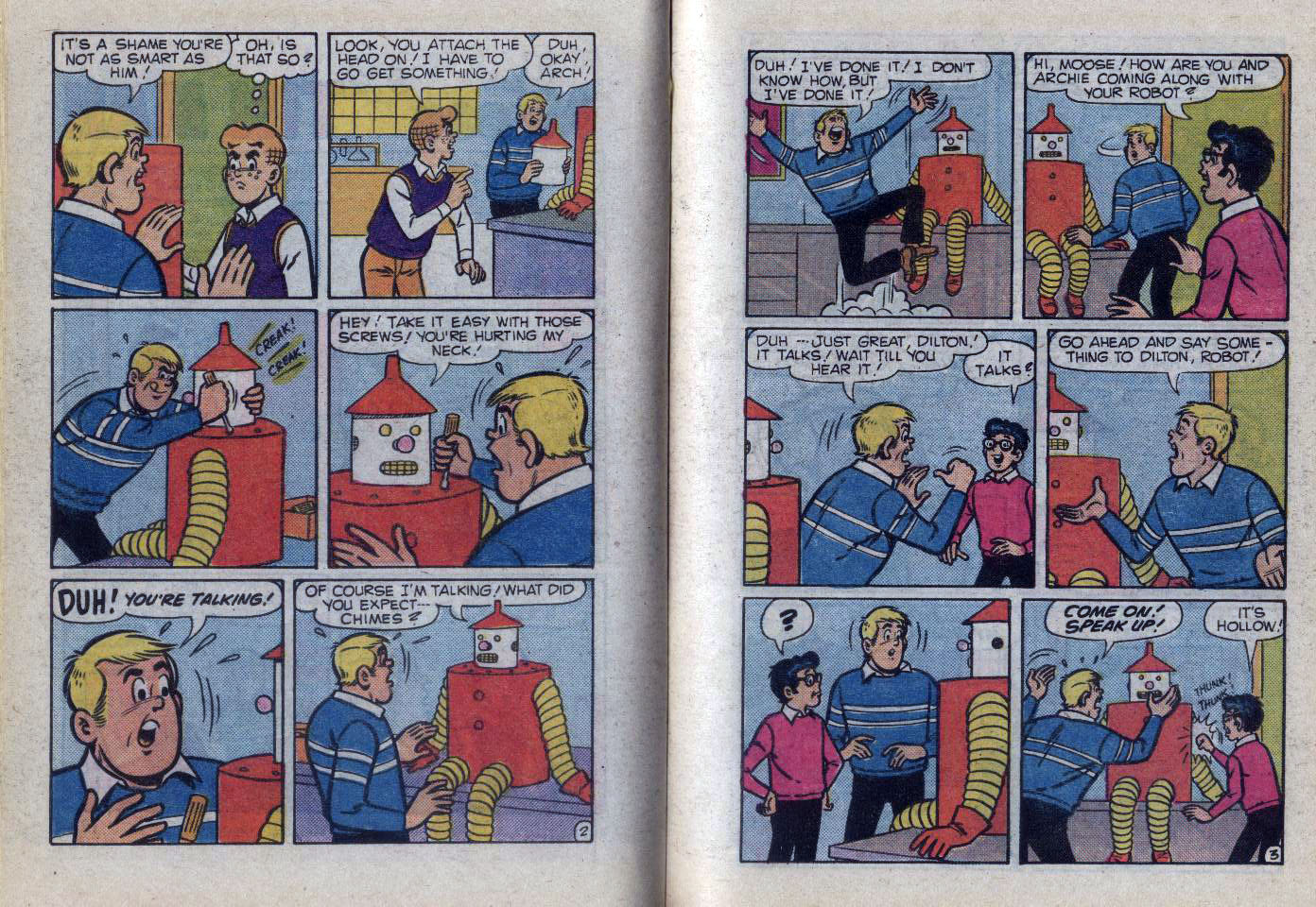 Read online Archie...Archie Andrews, Where Are You? Digest Magazine comic -  Issue #59 - 51