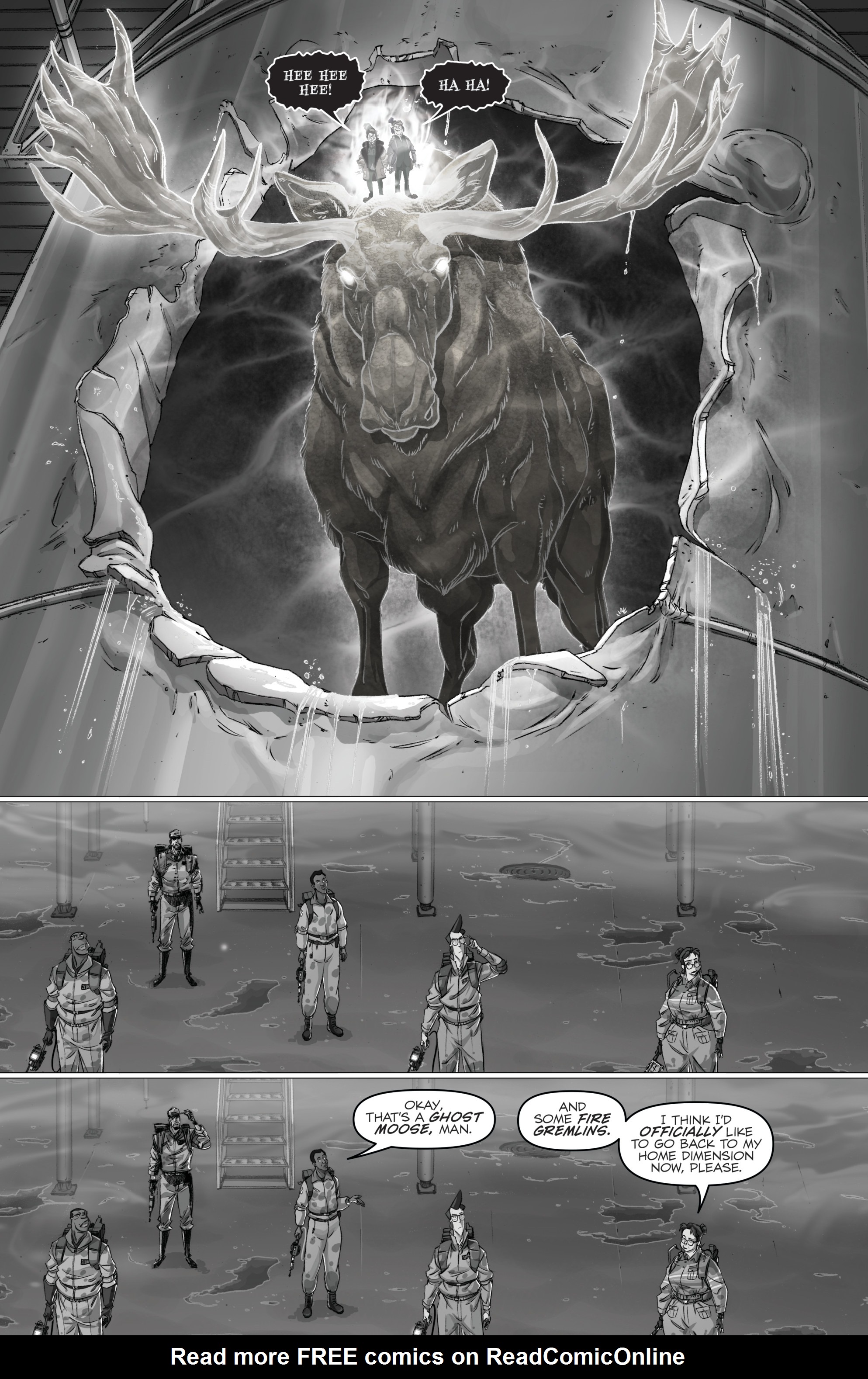 Read online Ghostbusters: Crossing Over comic -  Issue # _TPB - 147