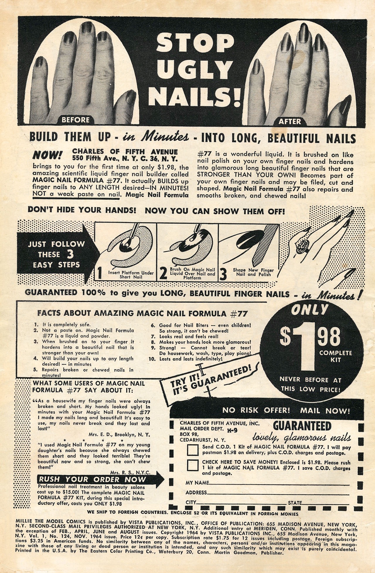 Read online Millie the Model comic -  Issue #124 - 2