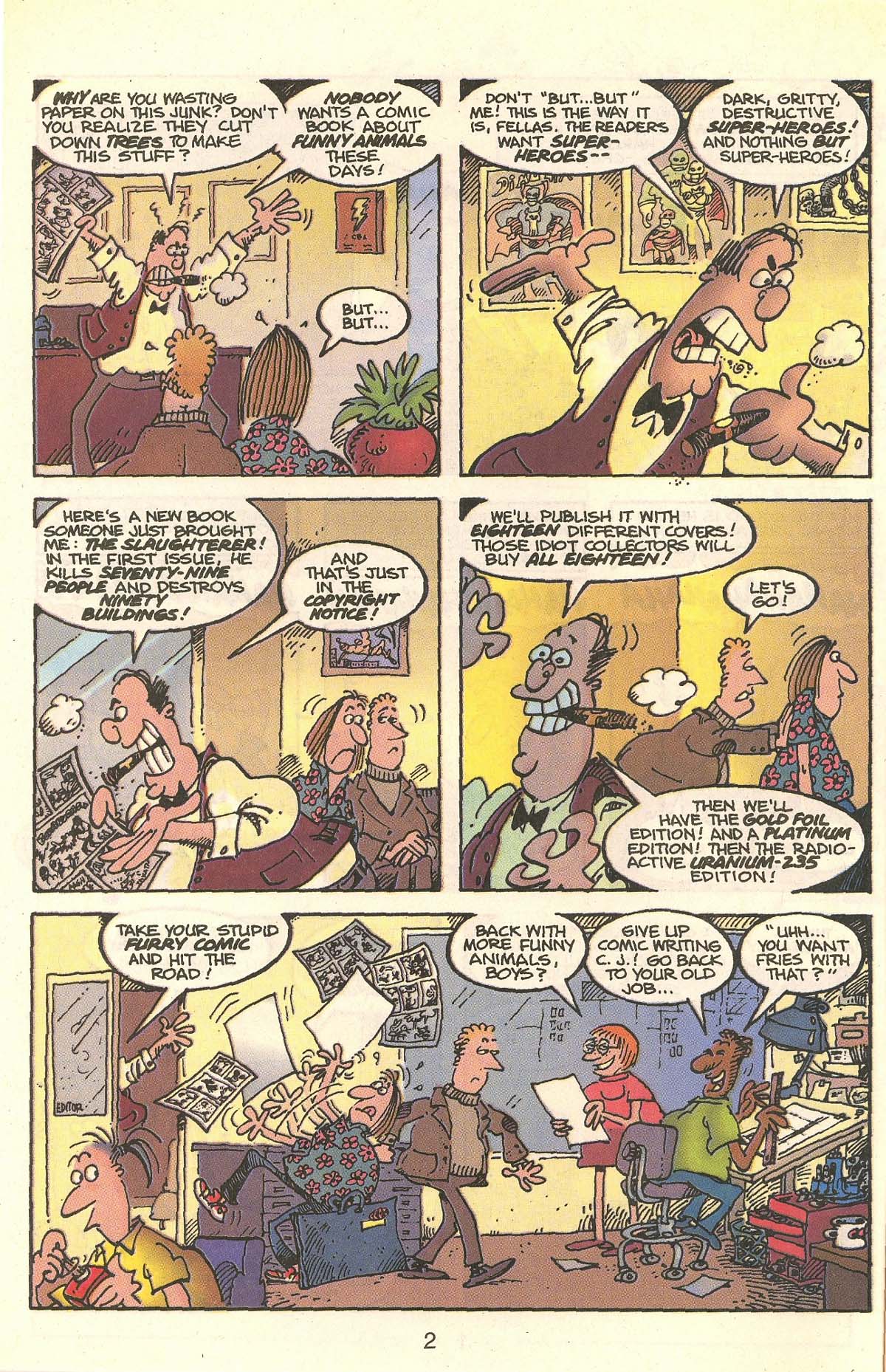 Read online The Mighty Magnor comic -  Issue #1 - 4