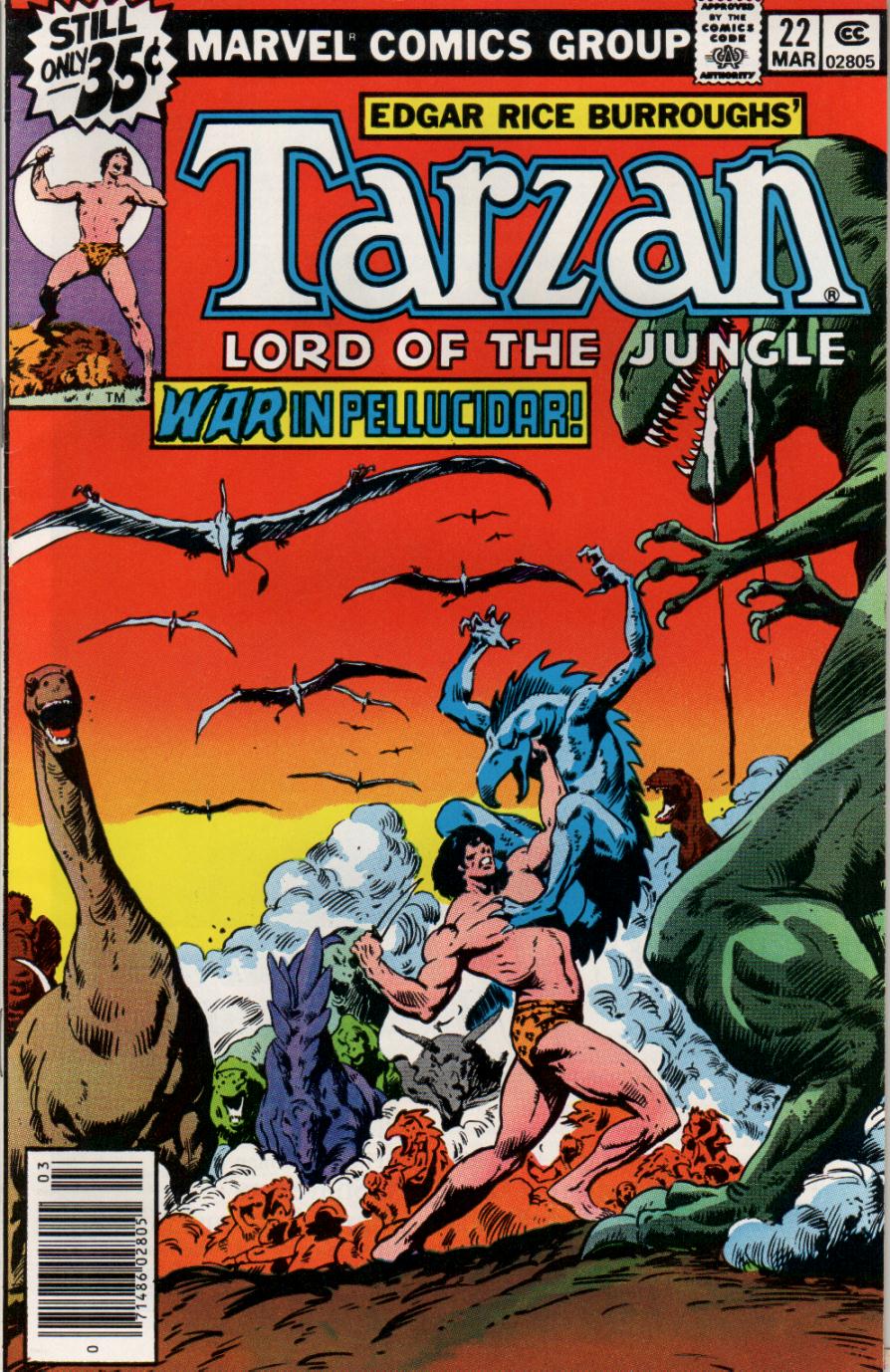 Read online Tarzan (1977) comic -  Issue #22 - 1