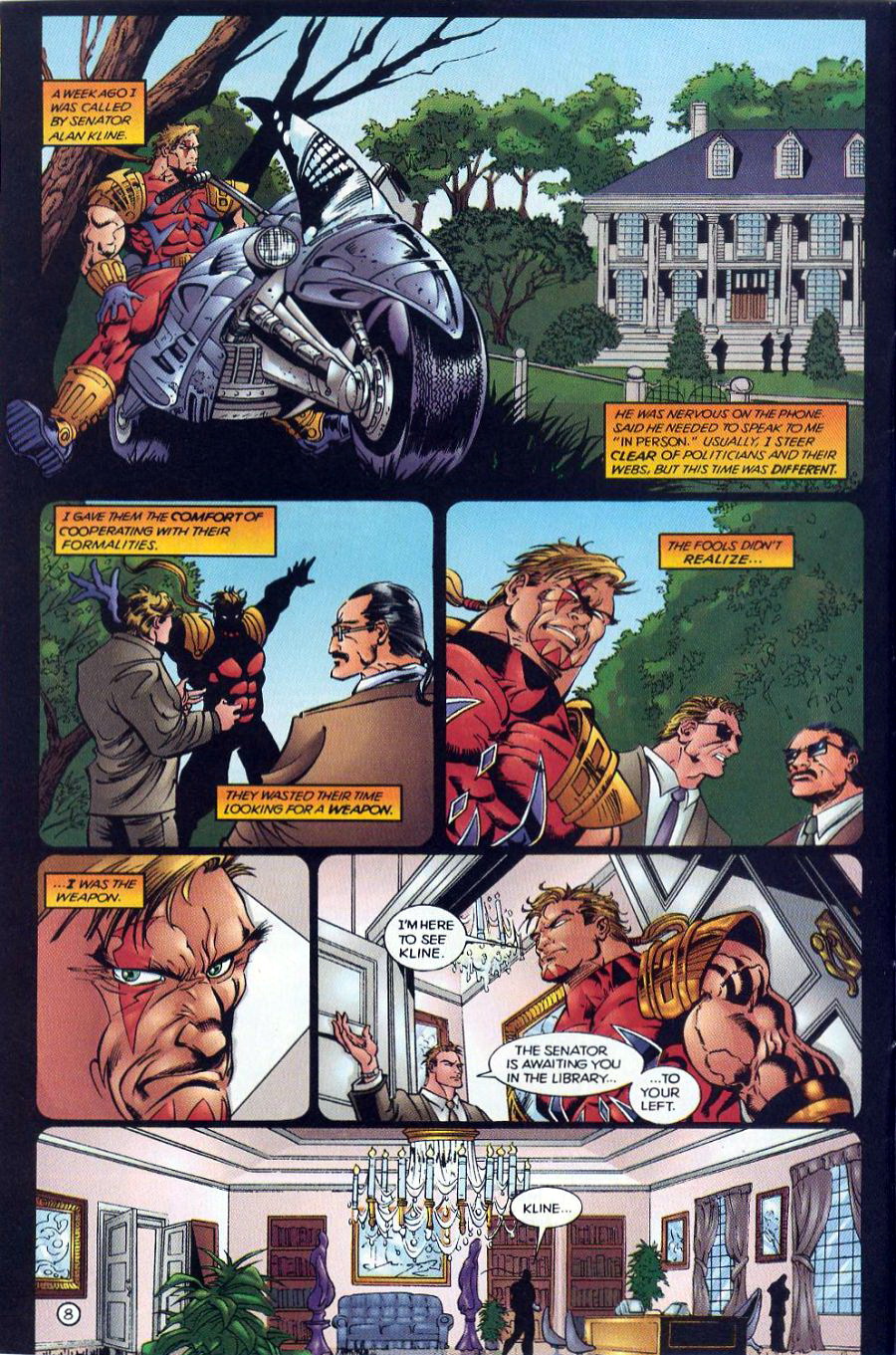 Read online Warstrike comic -  Issue #1 - 9