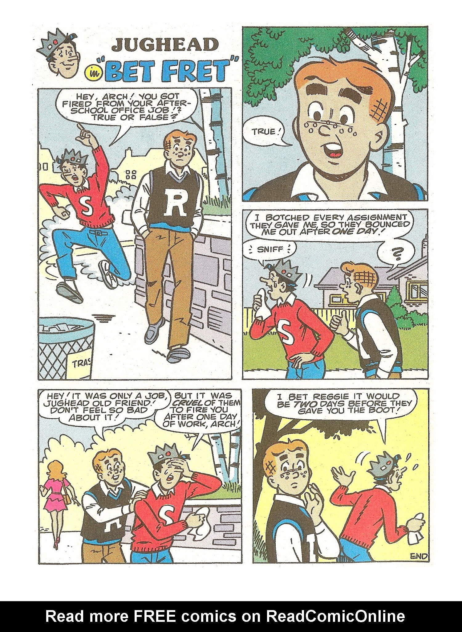 Read online Jughead Jones Comics Digest comic -  Issue #93 - 36