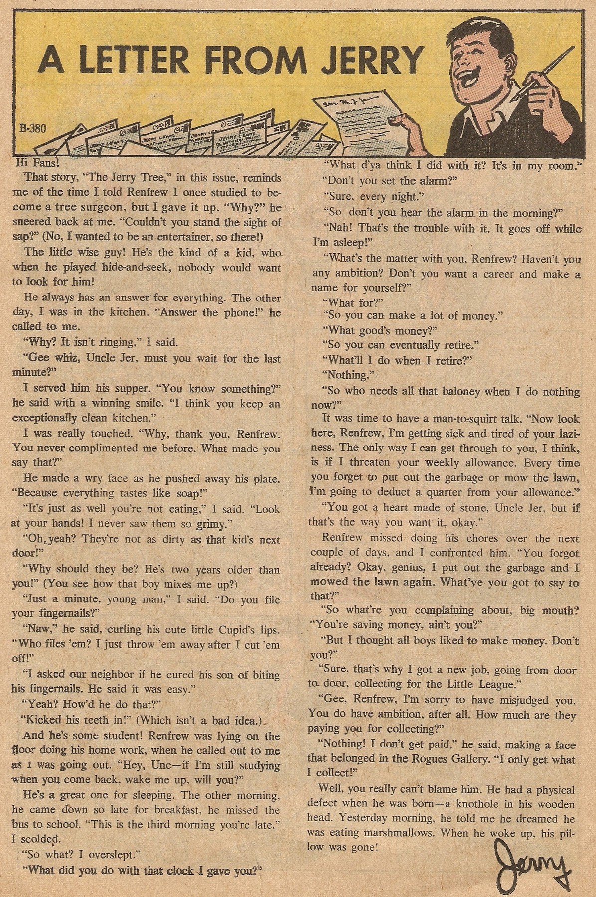 Read online The Adventures of Jerry Lewis comic -  Issue #115 - 21